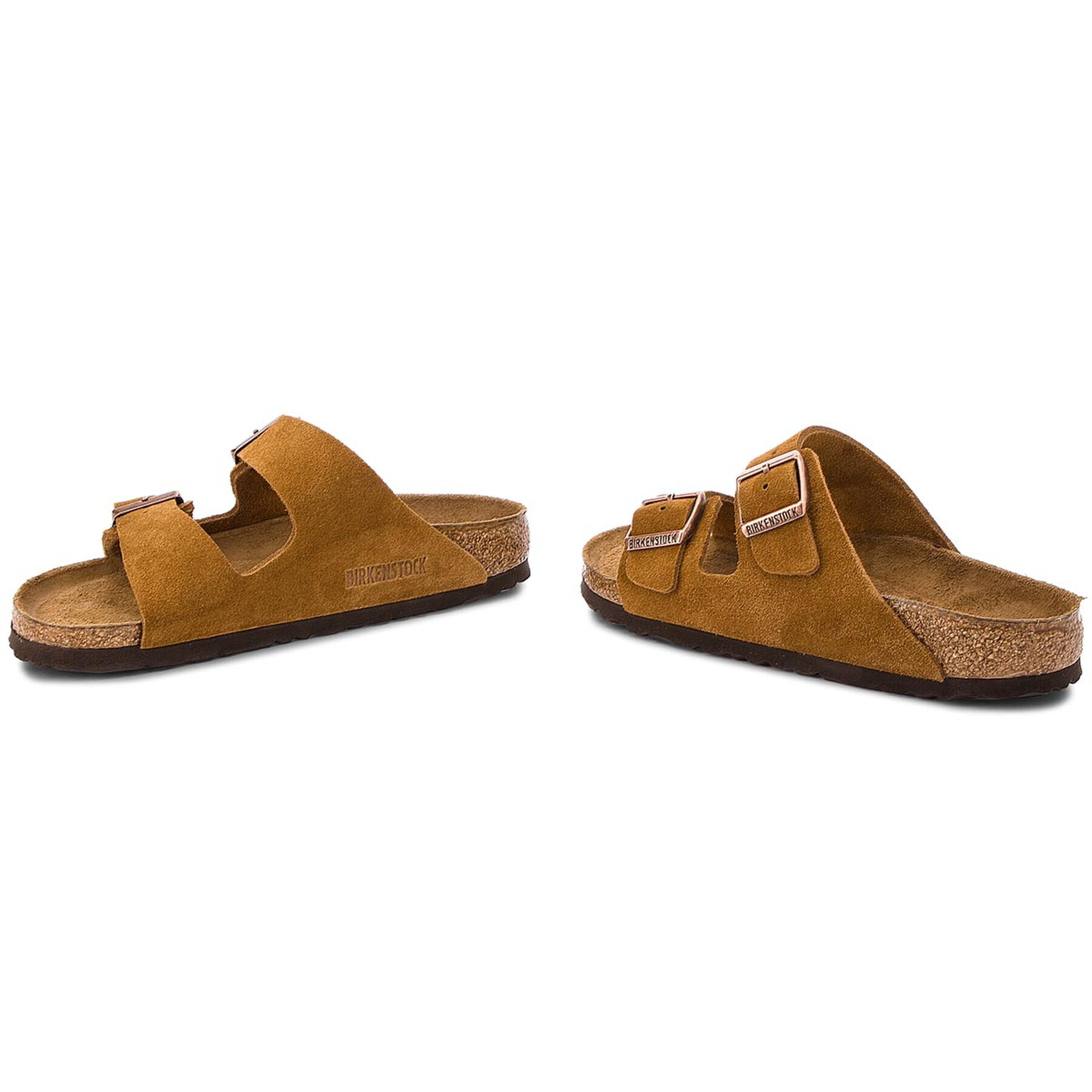 Birkenstock Natikači Arizona Bs 1009527 Rjava - Pepit.si