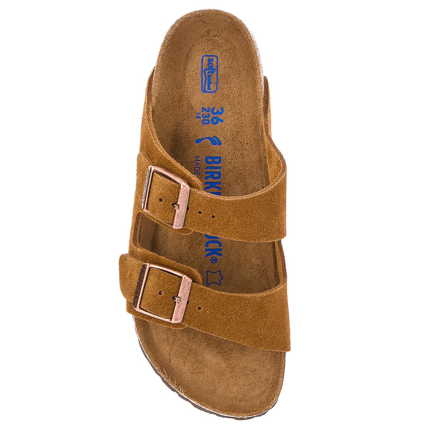 Birkenstock Natikači Arizona Bs 1009527 Rjava - Pepit.si