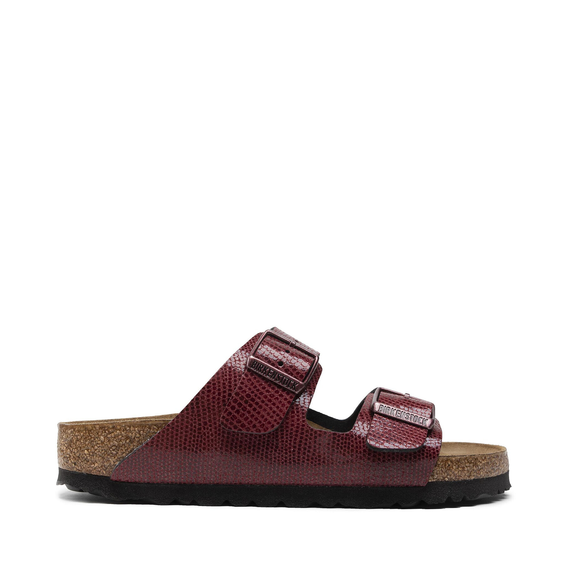 Birkenstock Natikači Arizona Bs 1020122 Bordo rdeča - Pepit.si