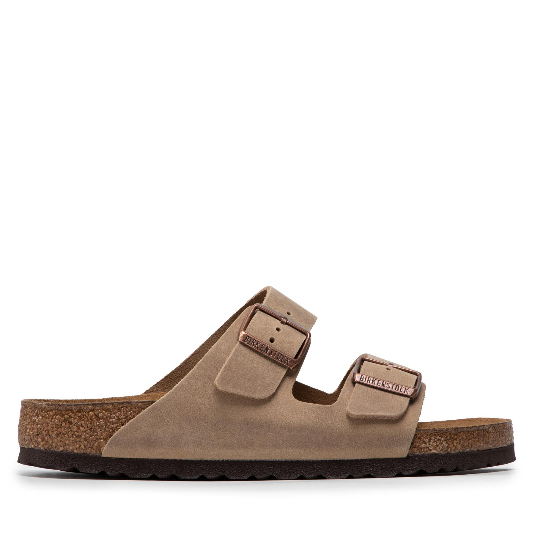 Birkenstock Natikači Arizona Bs Narrow Fit 0552811 Rjava - Pepit.si