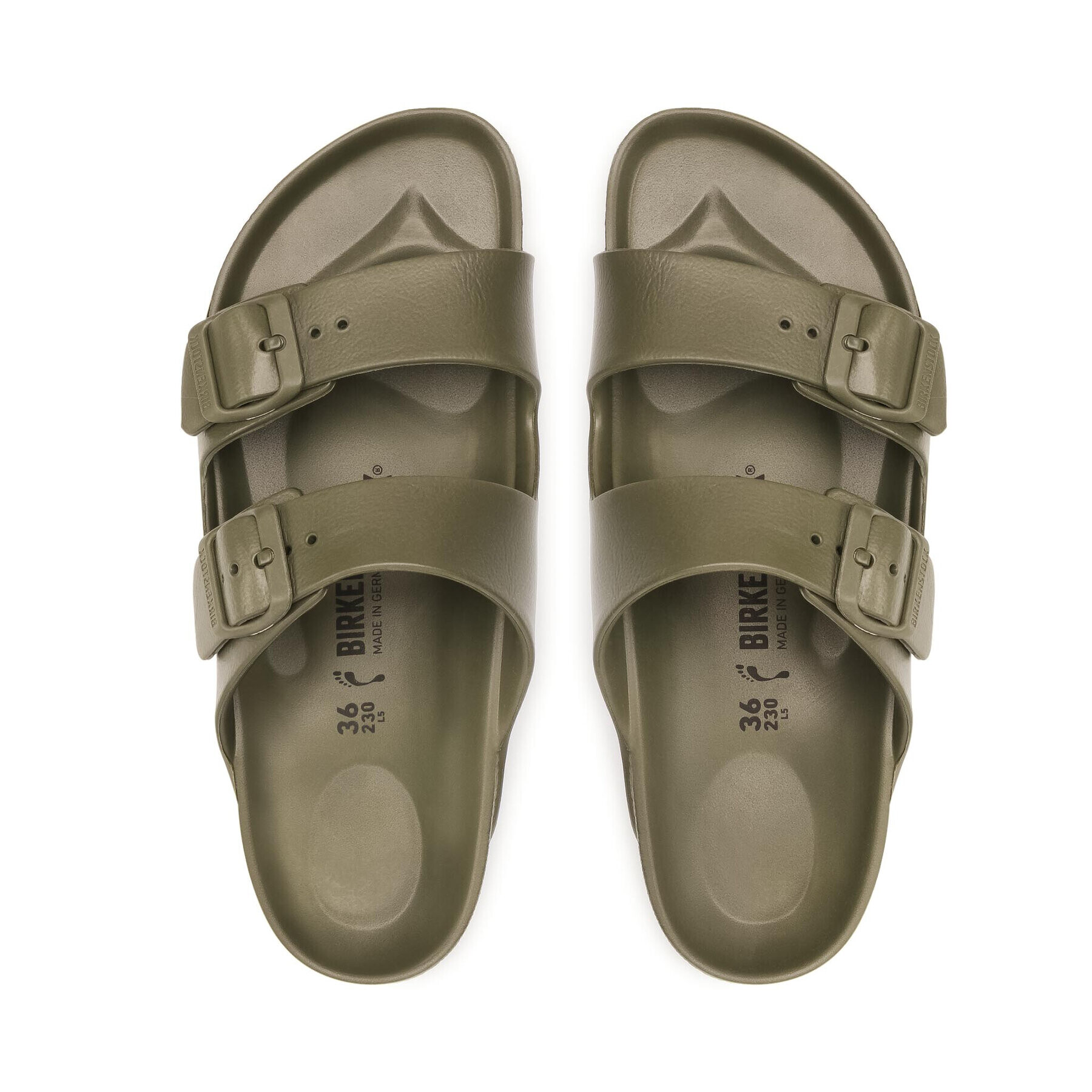 Birkenstock Natikači Arizona Eva 1019152 Zelena - Pepit.si