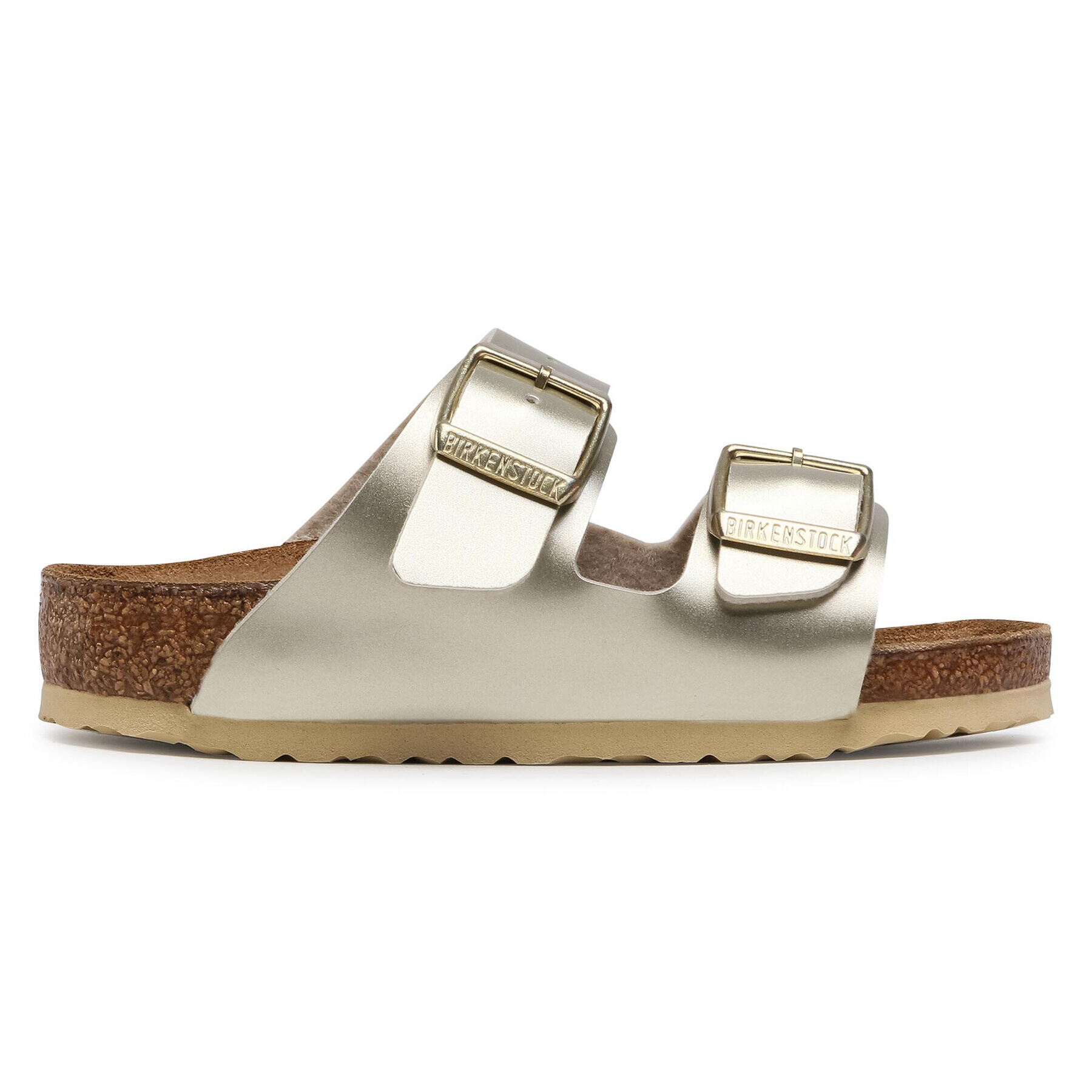 Birkenstock Natikači Arizona Kids 1014841 Zlata - Pepit.si