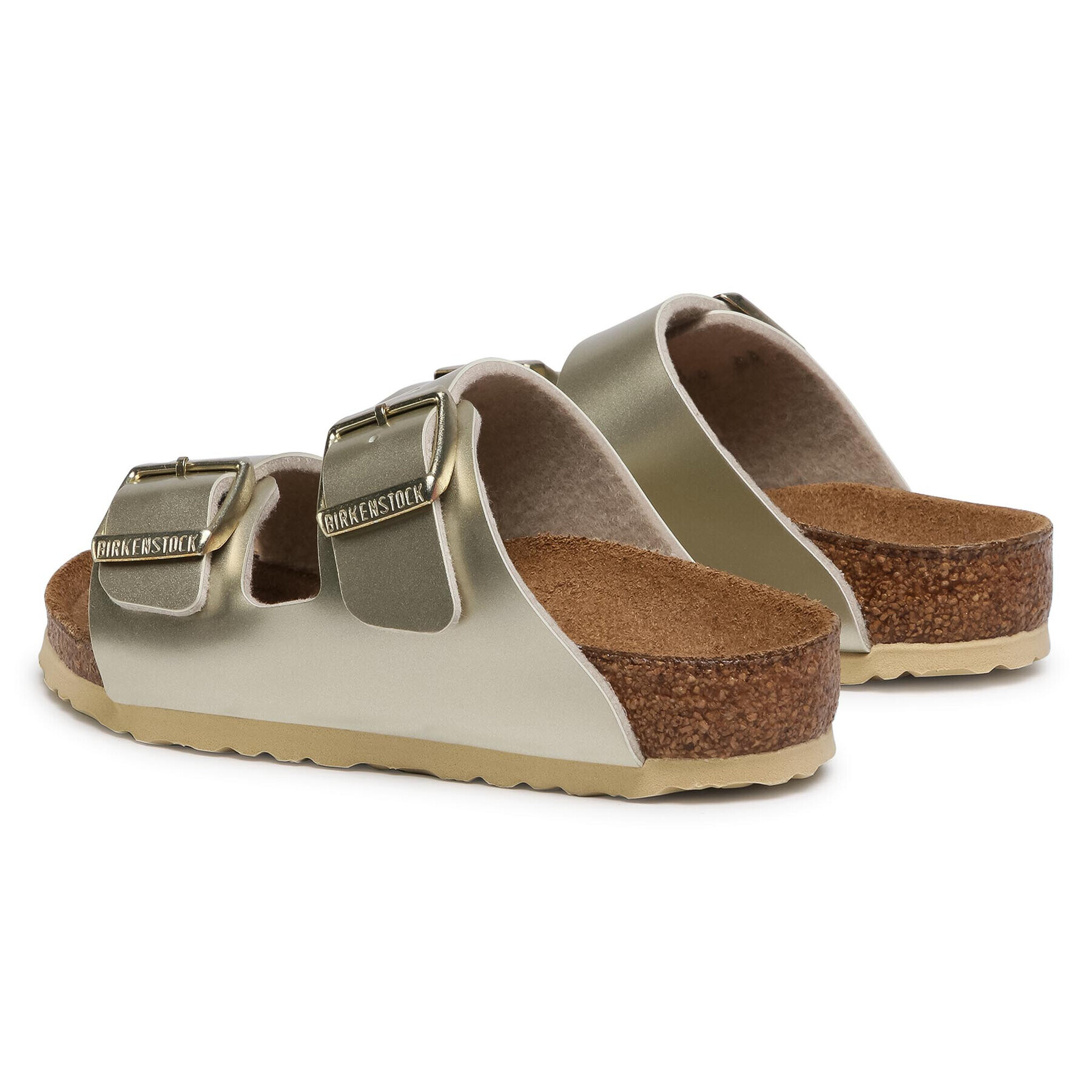 Birkenstock Natikači Arizona Kids 1014841 Zlata - Pepit.si