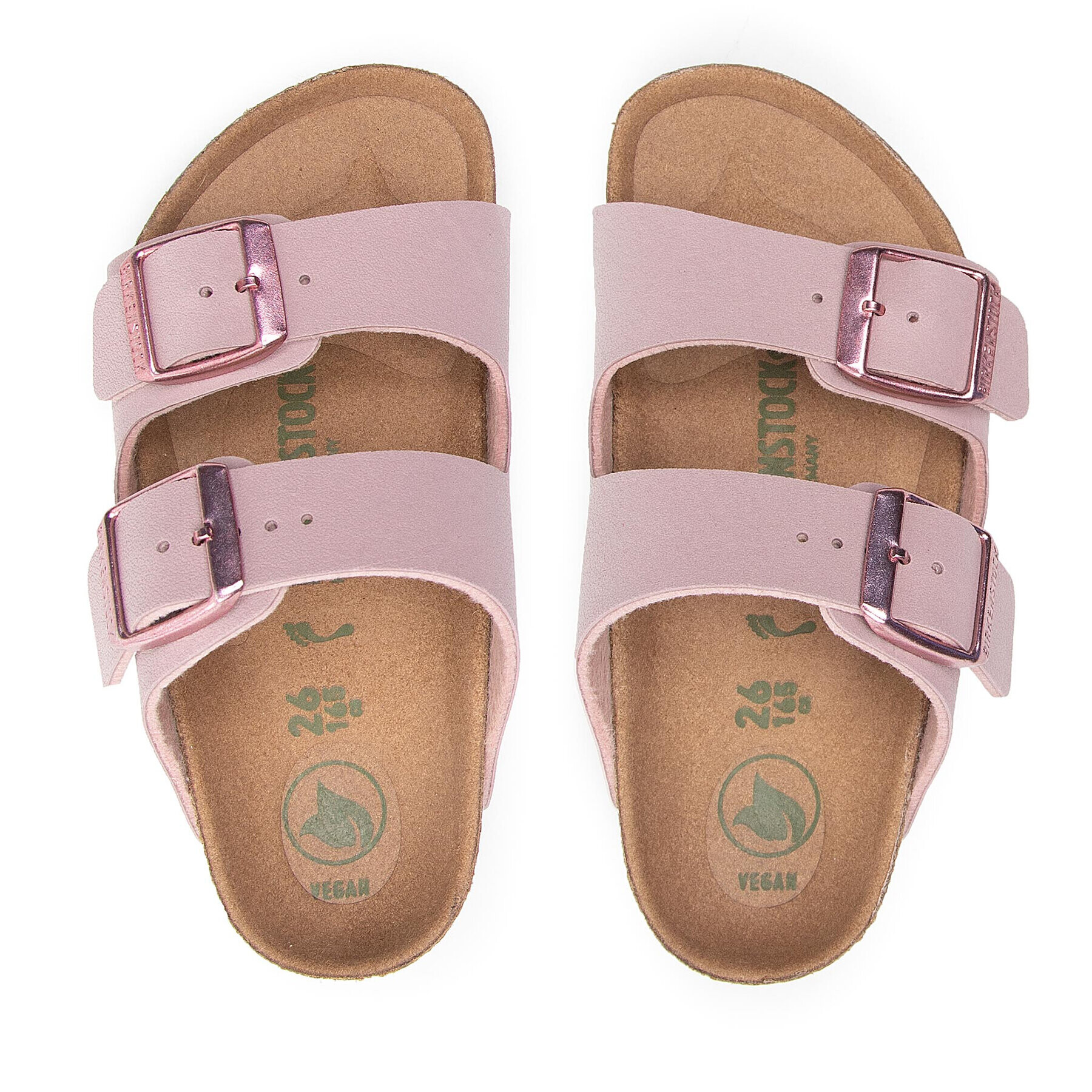 Birkenstock Natikači Arizona Kids 1023434 Roza - Pepit.si