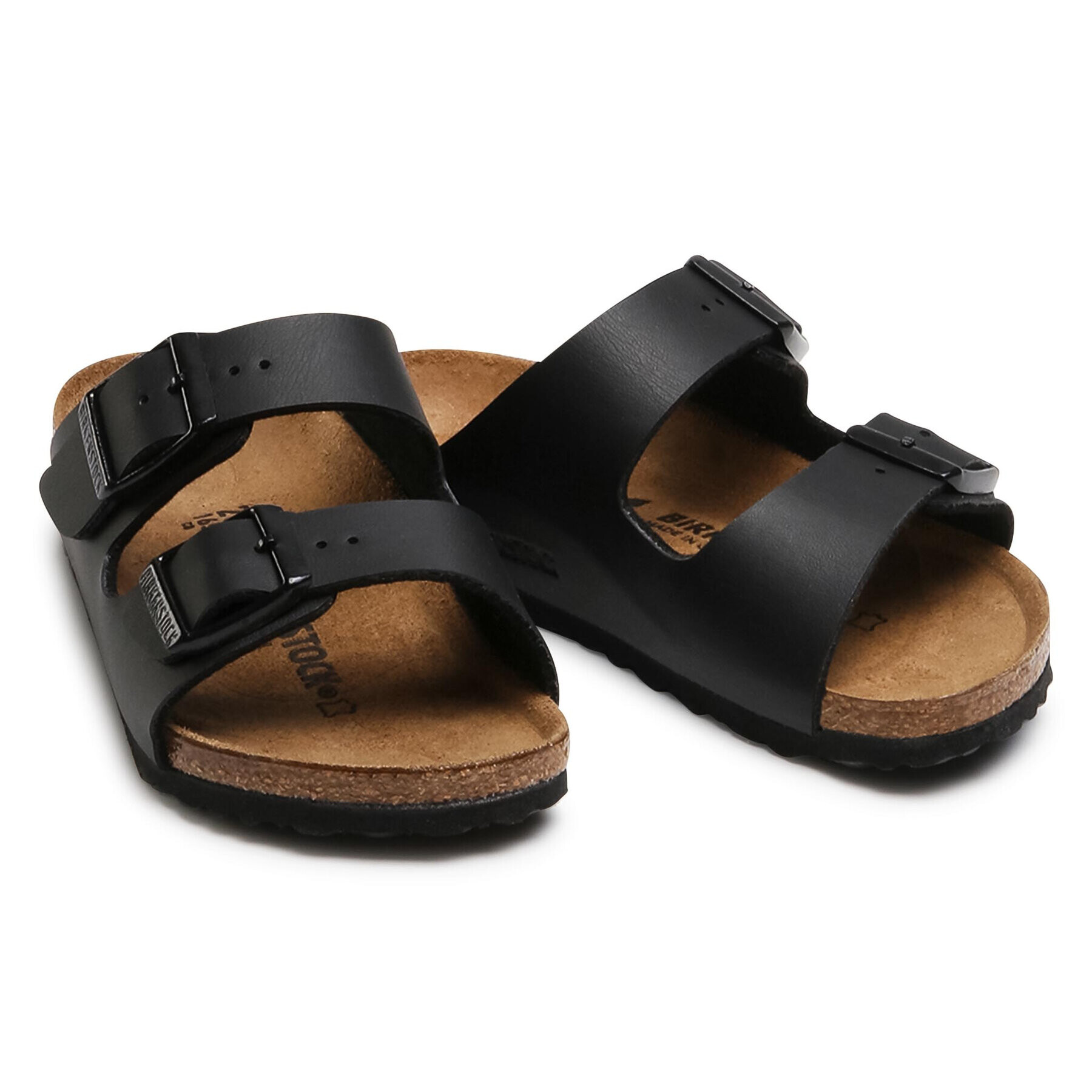 Birkenstock Natikači Arizona Kids 555123 Črna - Pepit.si