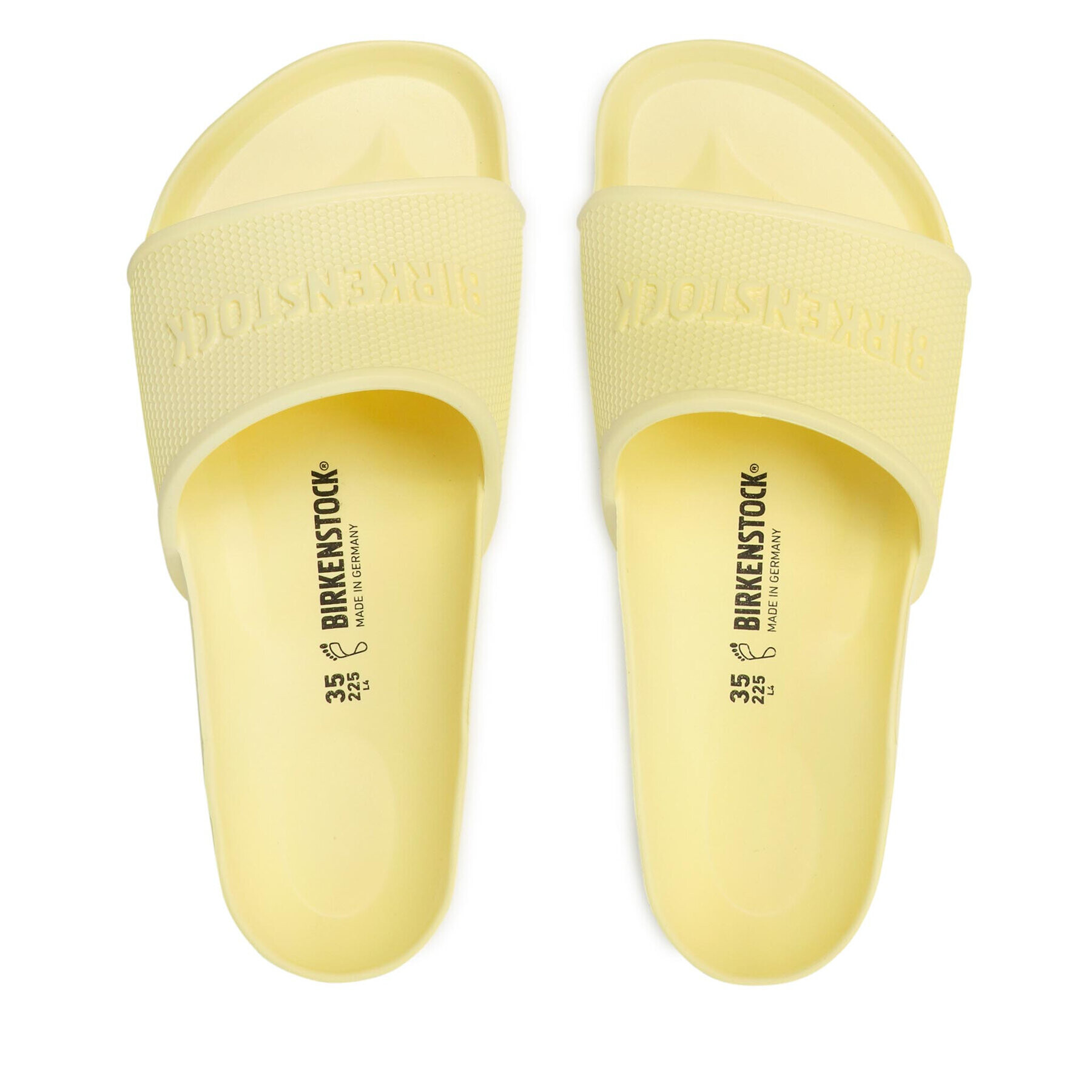 Birkenstock Natikači Barbados 1023709 Rumena - Pepit.si