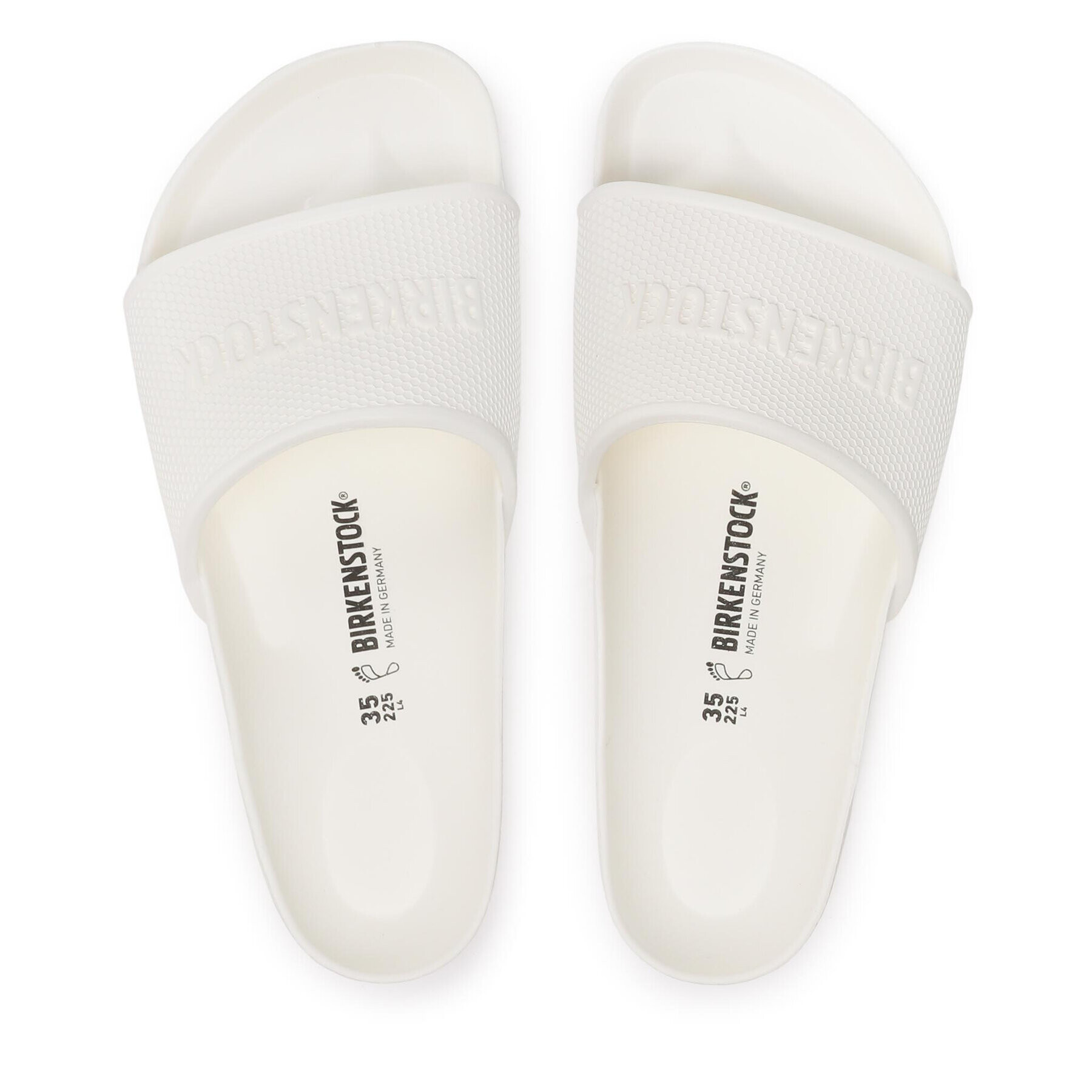 Birkenstock Natikači Barbados EVA 1015399 Bela - Pepit.si