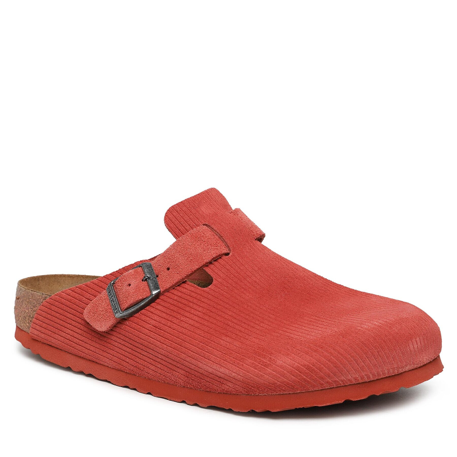 Birkenstock Natikači Boston 1025645 Rdeča - Pepit.si