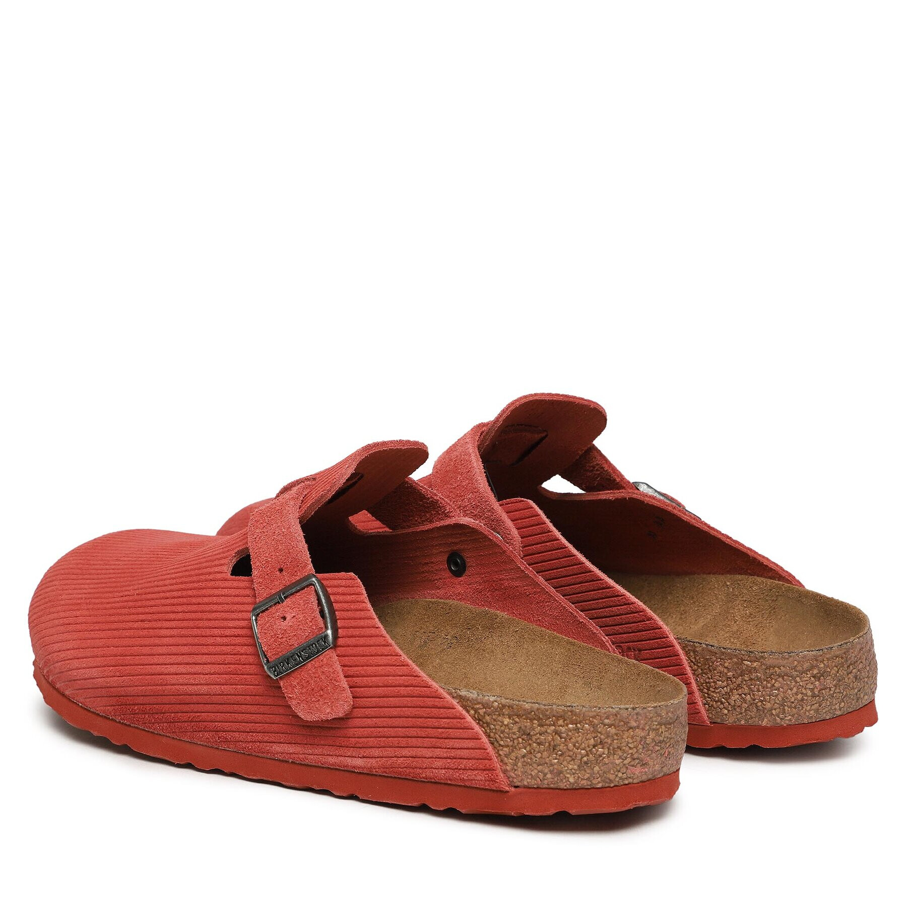 Birkenstock Natikači Boston 1025645 Rdeča - Pepit.si