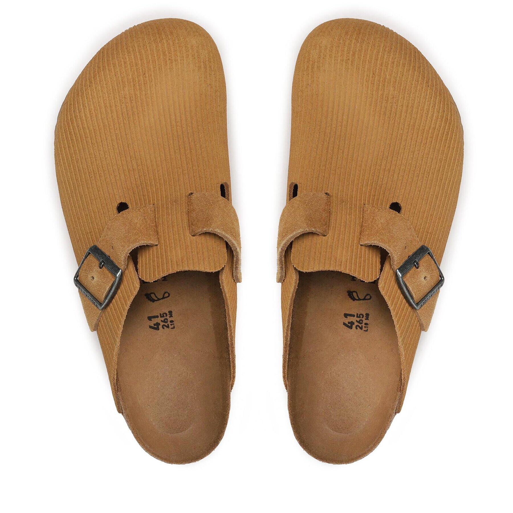 Birkenstock Natikači Boston 1025647 Rjava - Pepit.si