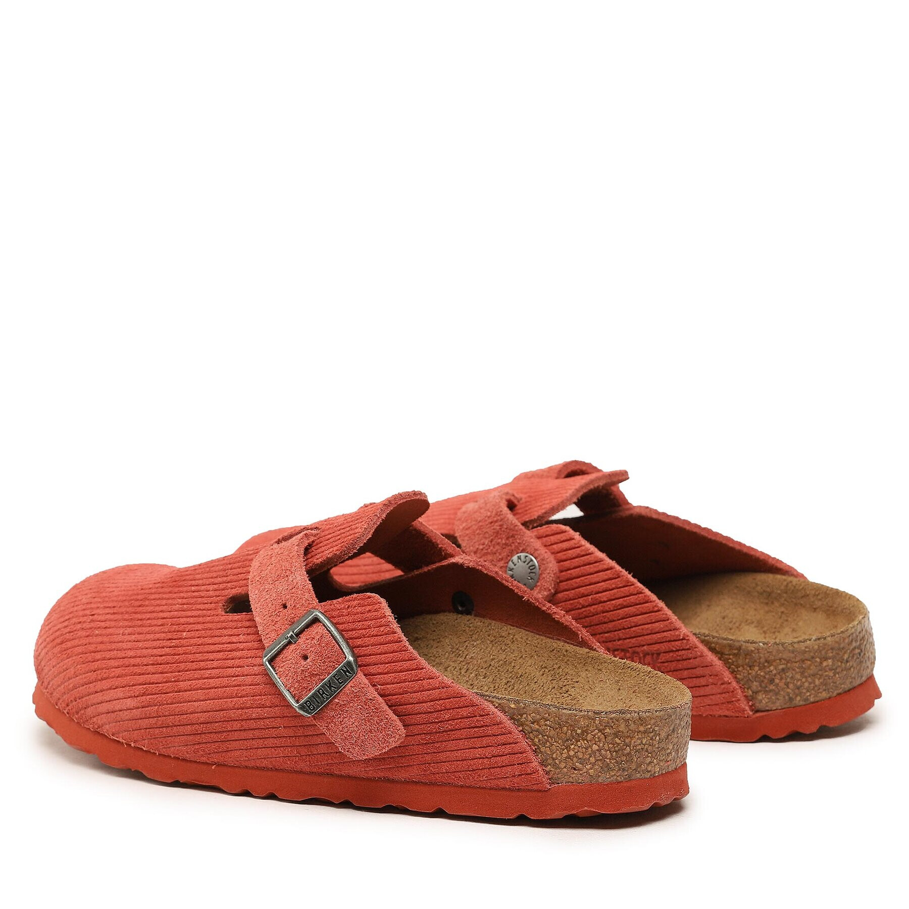 Birkenstock Natikači Boston 1025689 Rdeča - Pepit.si