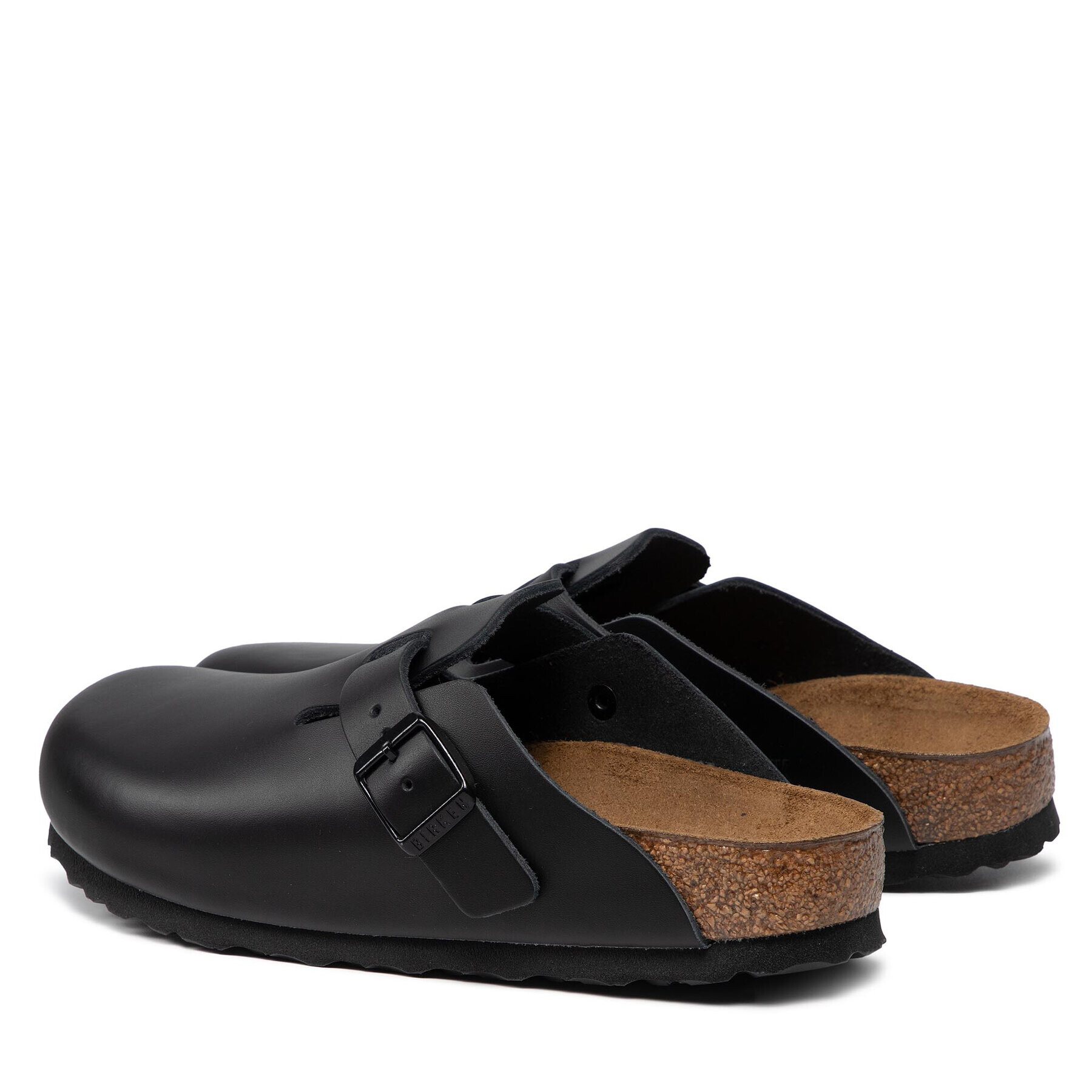 Birkenstock Natikači Boston Bs 0060193 Črna - Pepit.si