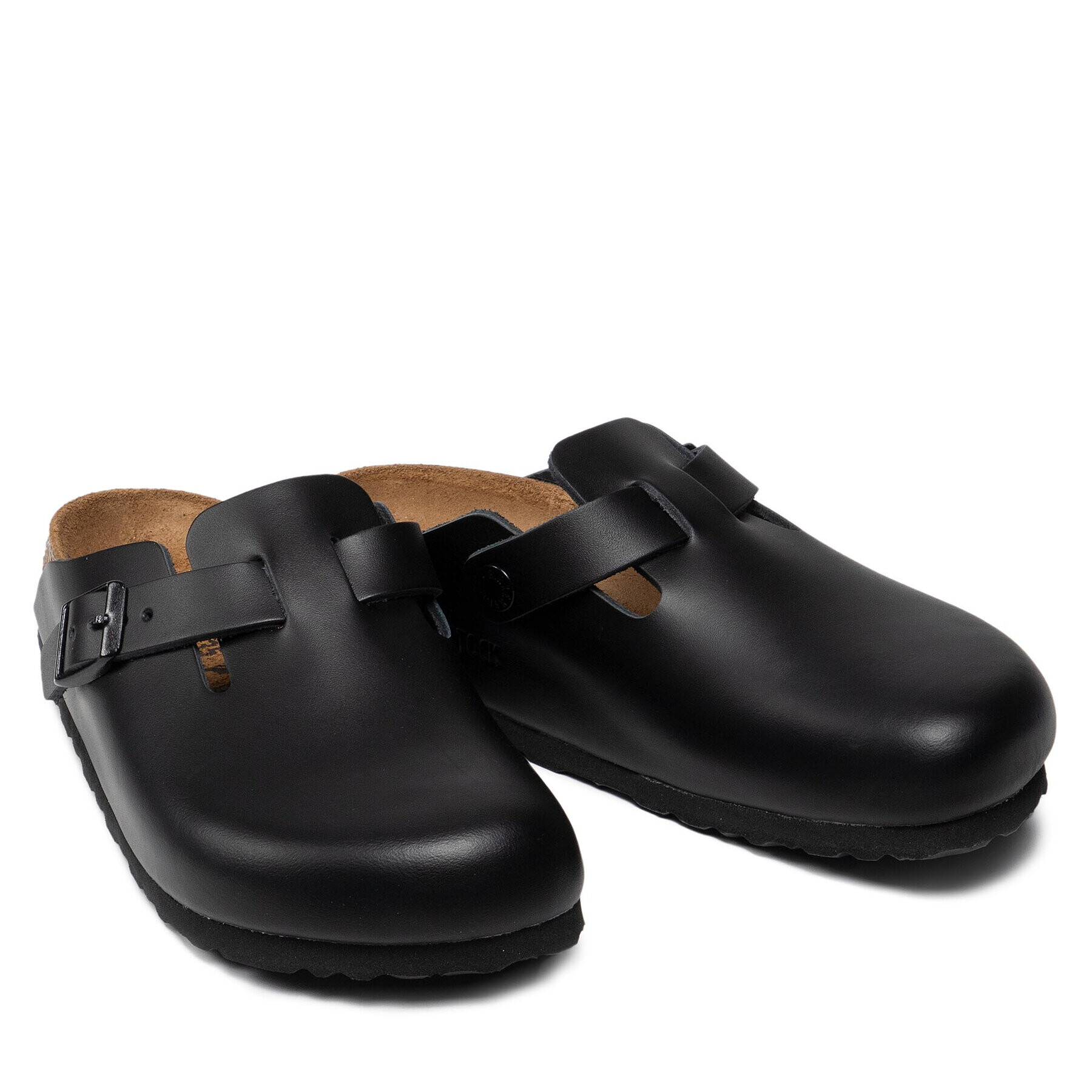 Birkenstock Natikači Boston Bs 0060193 Črna - Pepit.si