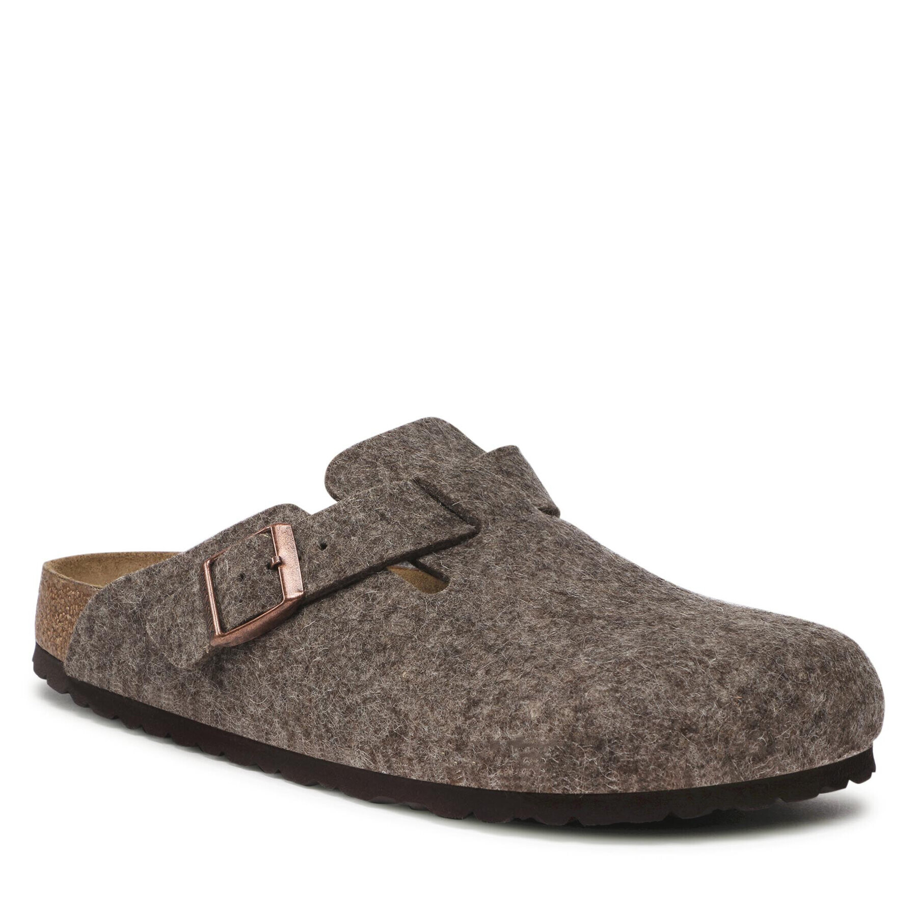 Birkenstock Natikači Boston Bs 160583 Siva - Pepit.si