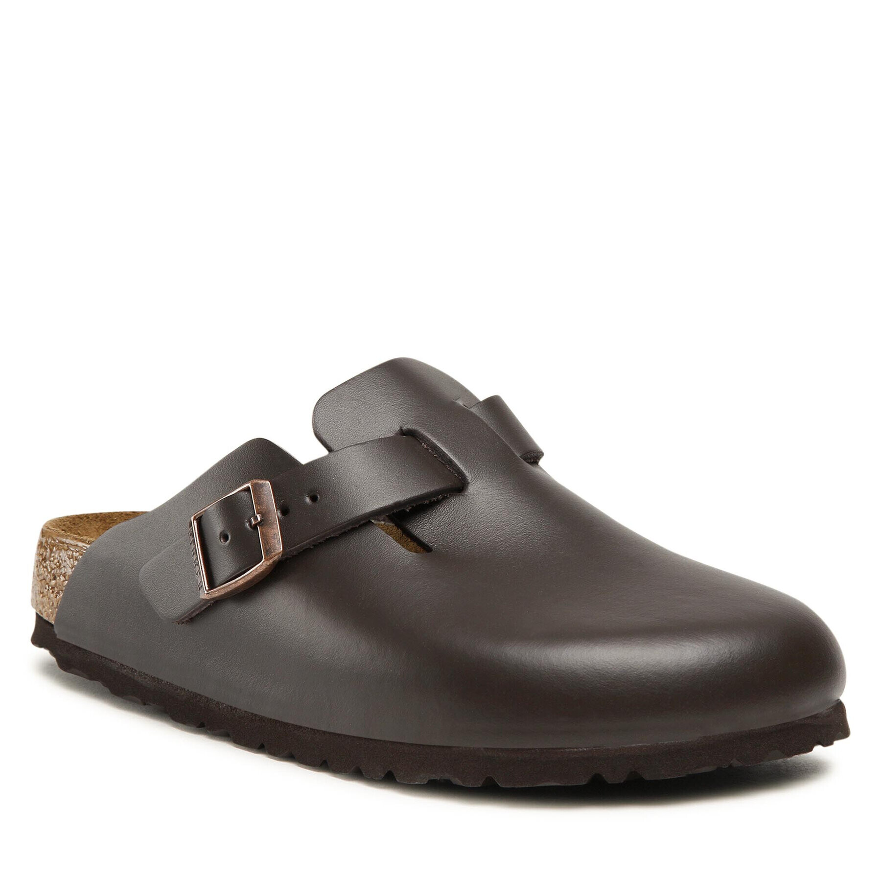 Birkenstock Natikači Boston Bs 60103 Rjava - Pepit.si