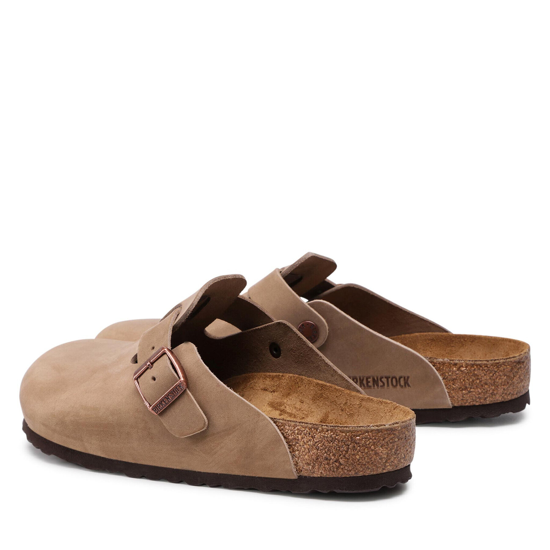 Birkenstock Natikači Boston Bs 960811 Bež - Pepit.si