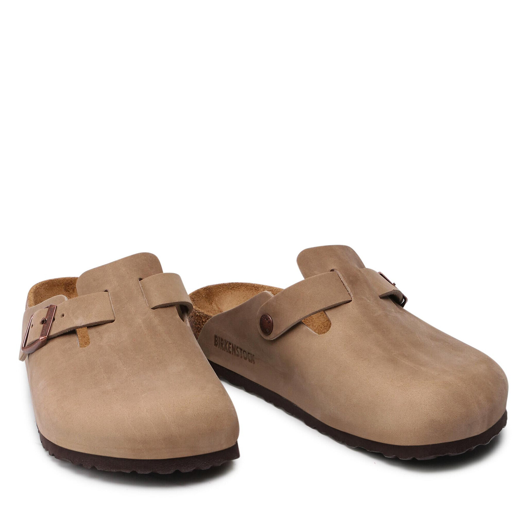 Birkenstock Natikači Boston Bs 960811 Bež - Pepit.si