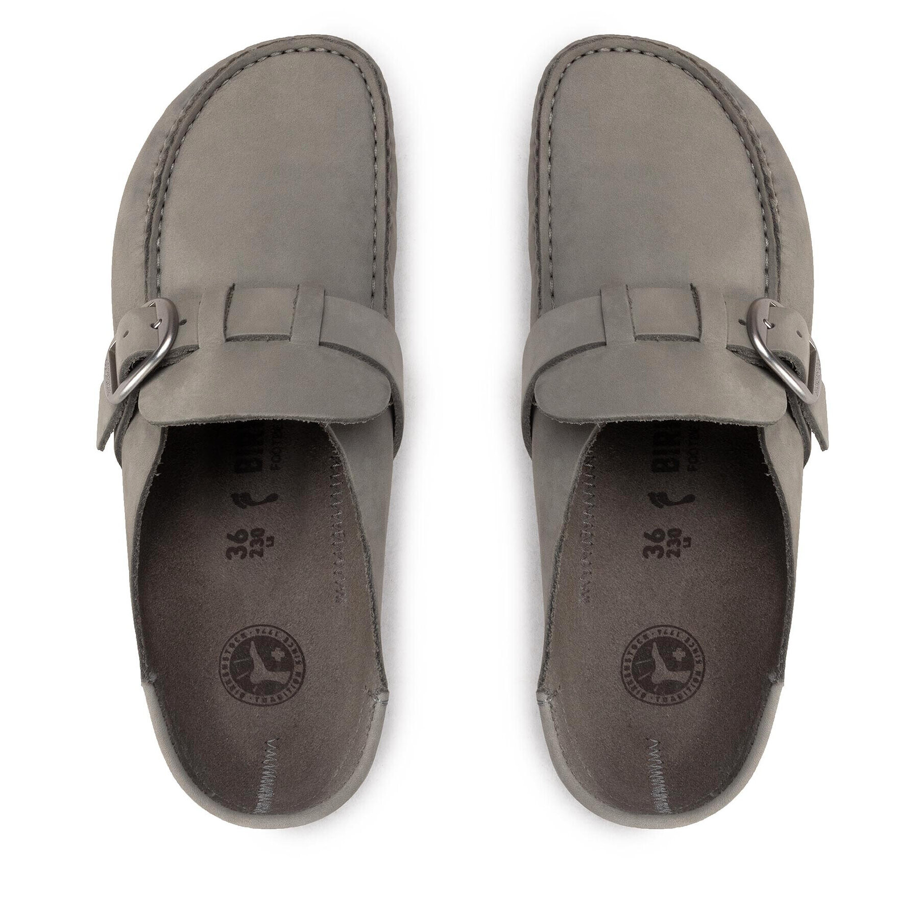 Birkenstock Natikači Buckley 1023649 Siva - Pepit.si