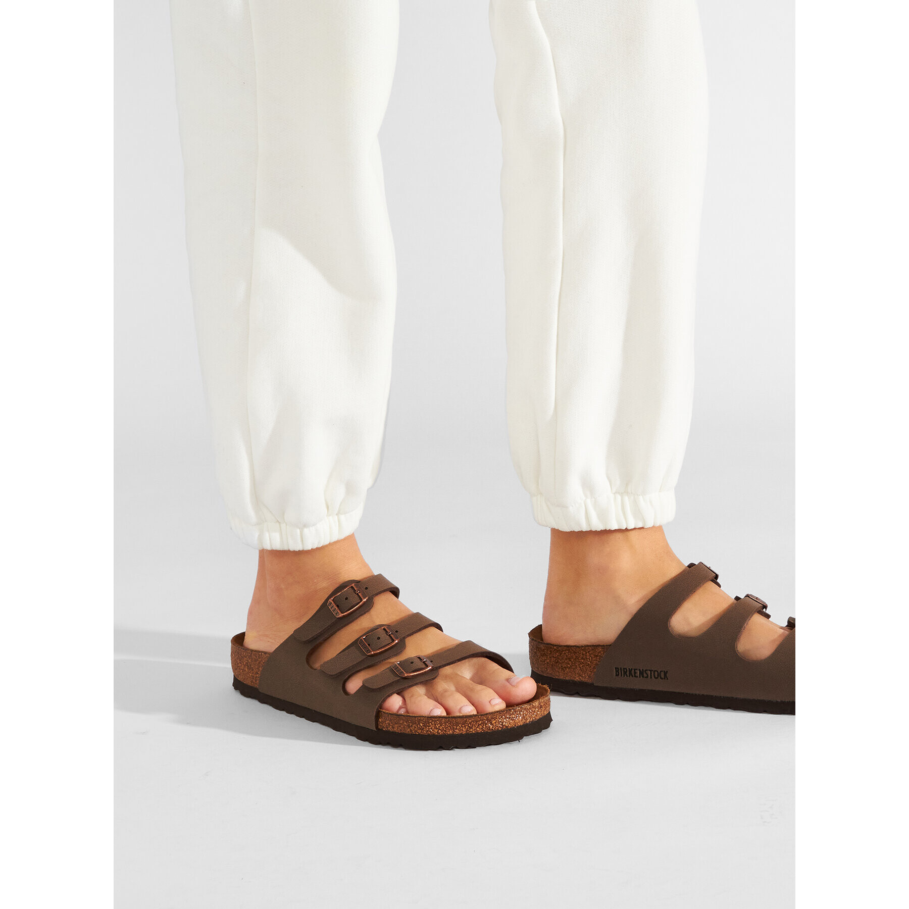 Birkenstock Natikači Florida 0053881 Rjava - Pepit.si