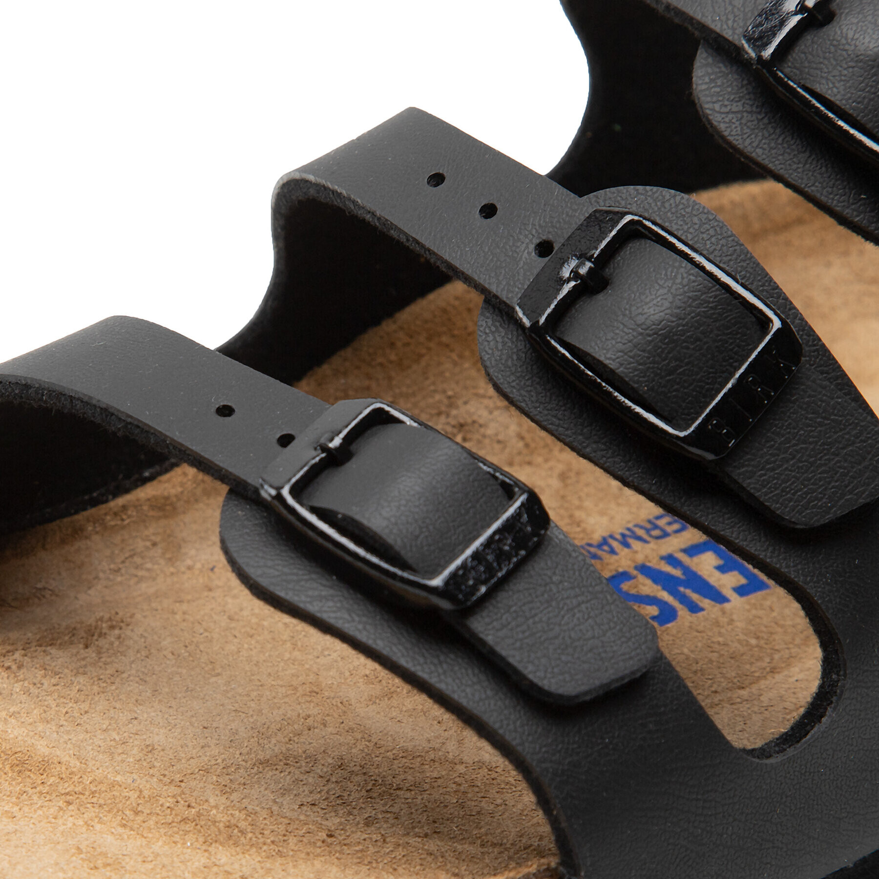 Birkenstock Natikači Florida Bs 53013 Črna - Pepit.si