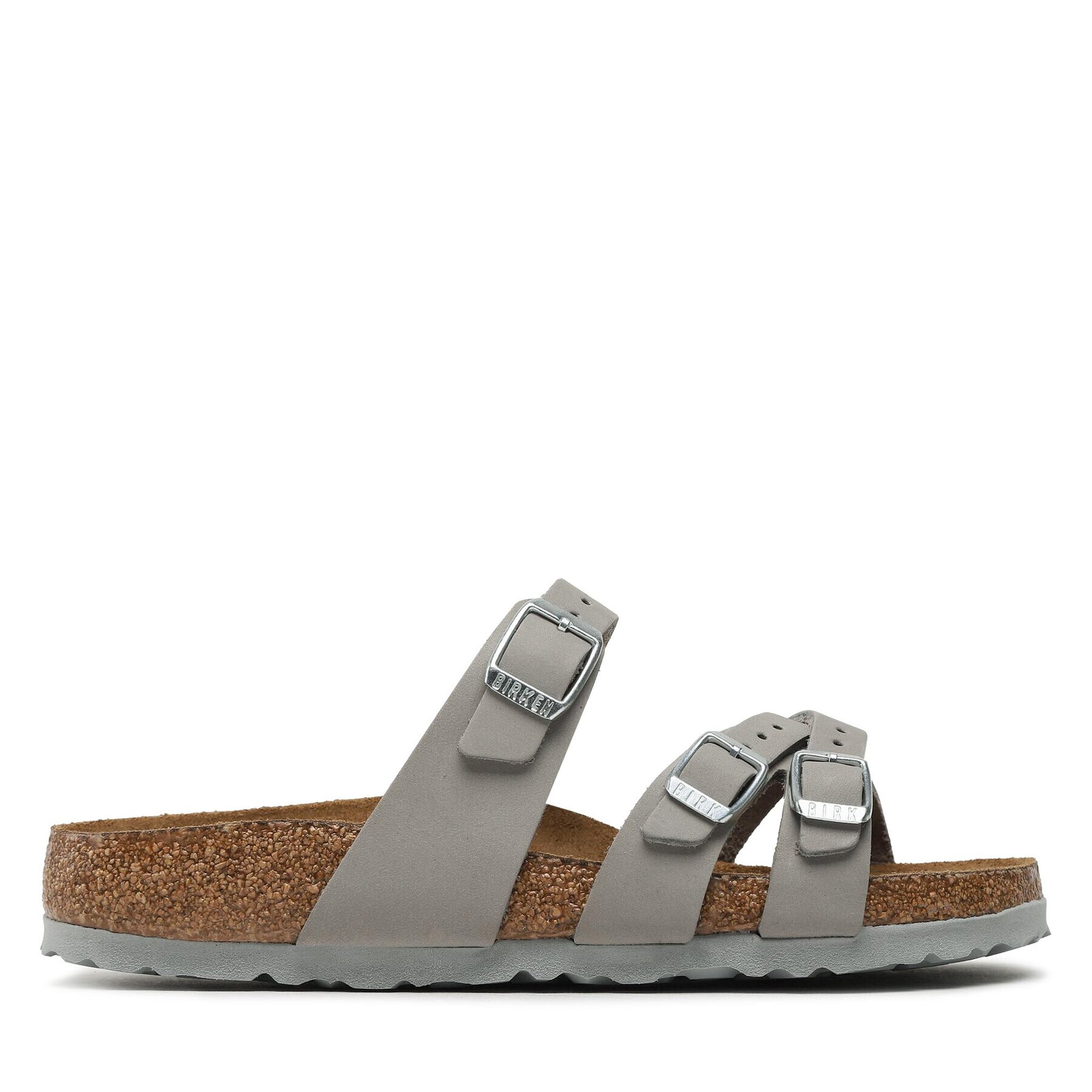 Birkenstock Natikači Franca 1023354 Siva - Pepit.si