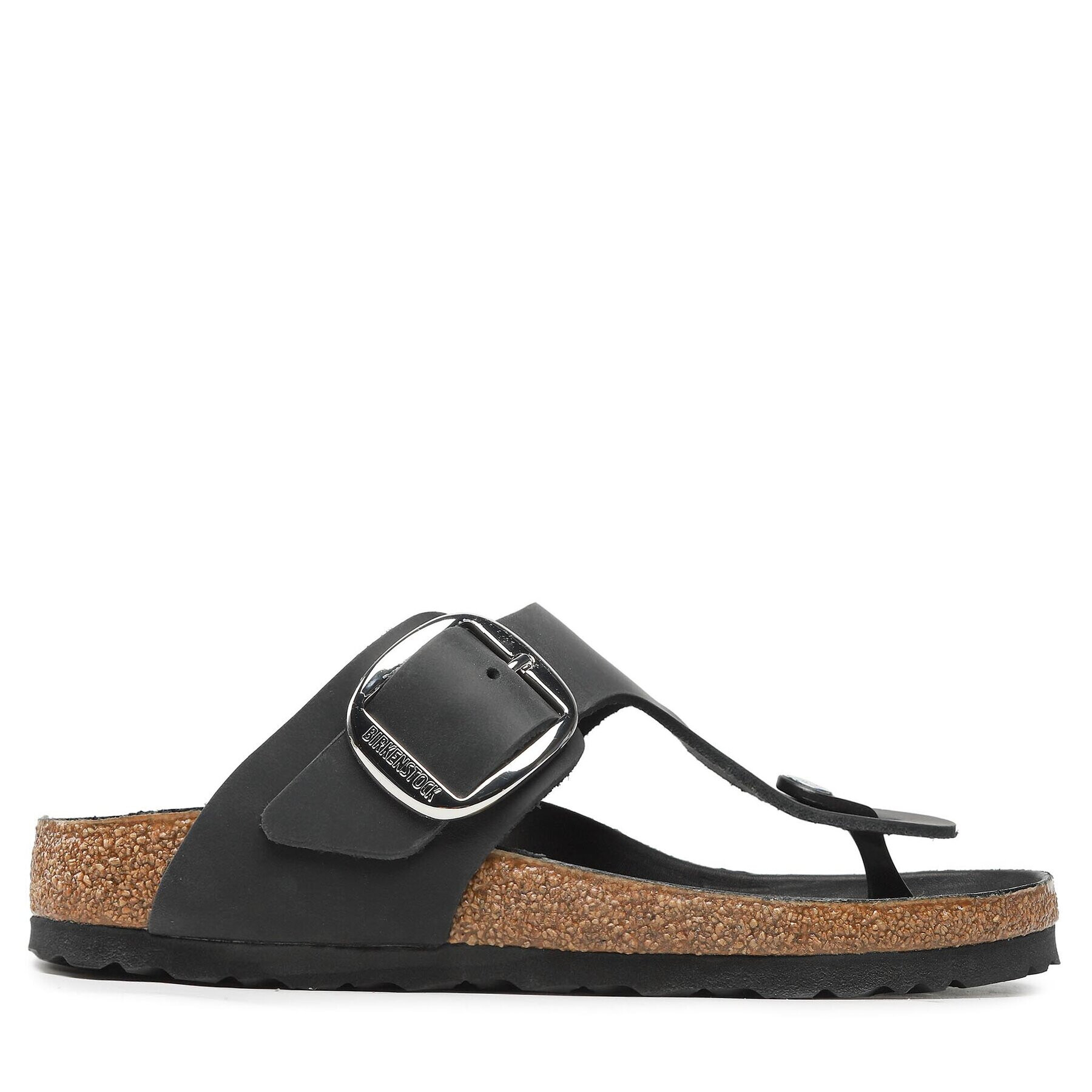 Birkenstock Natikači Gizeh Big Buckle 1023337 Črna - Pepit.si