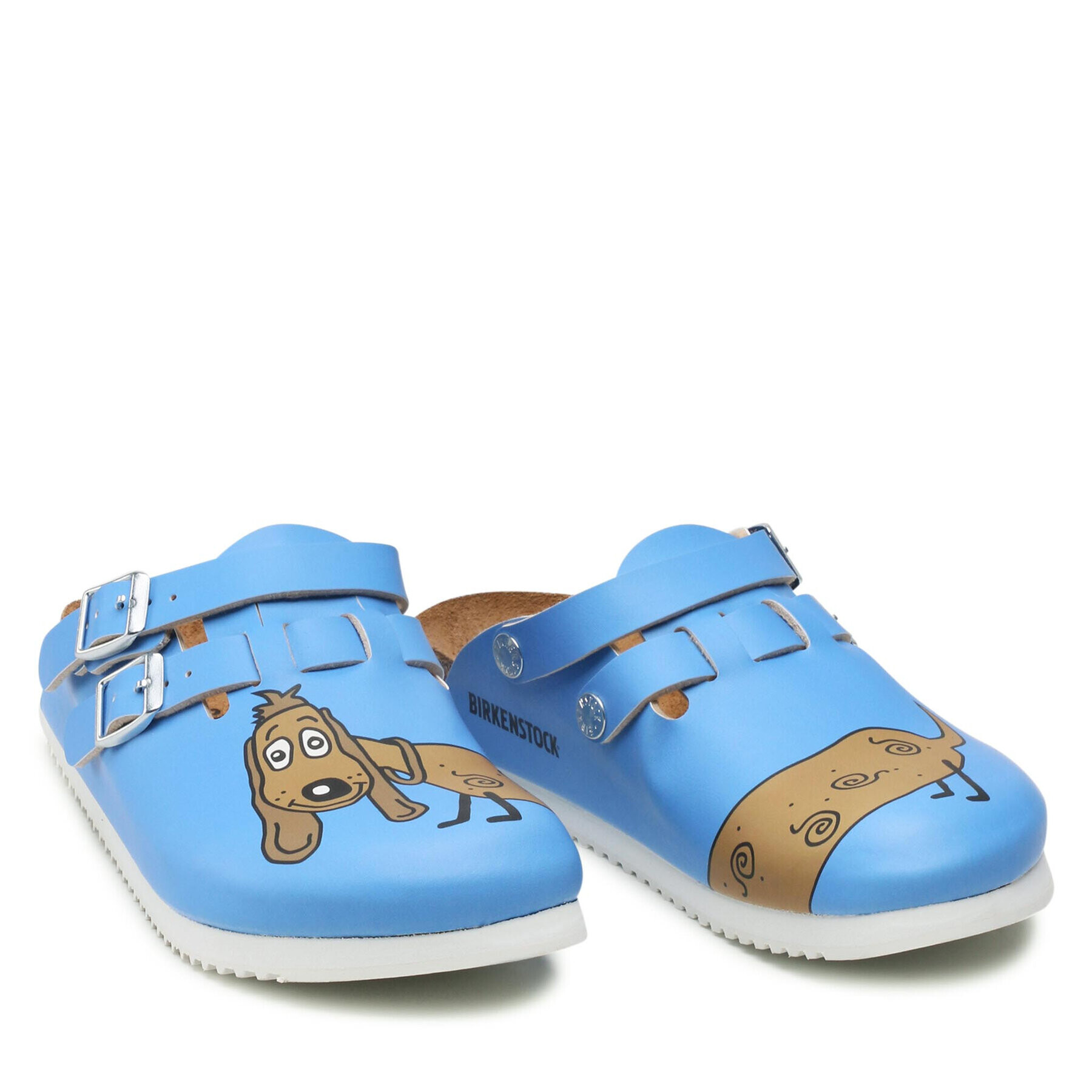 Birkenstock Natikači Kay Prof 0582536 Modra - Pepit.si