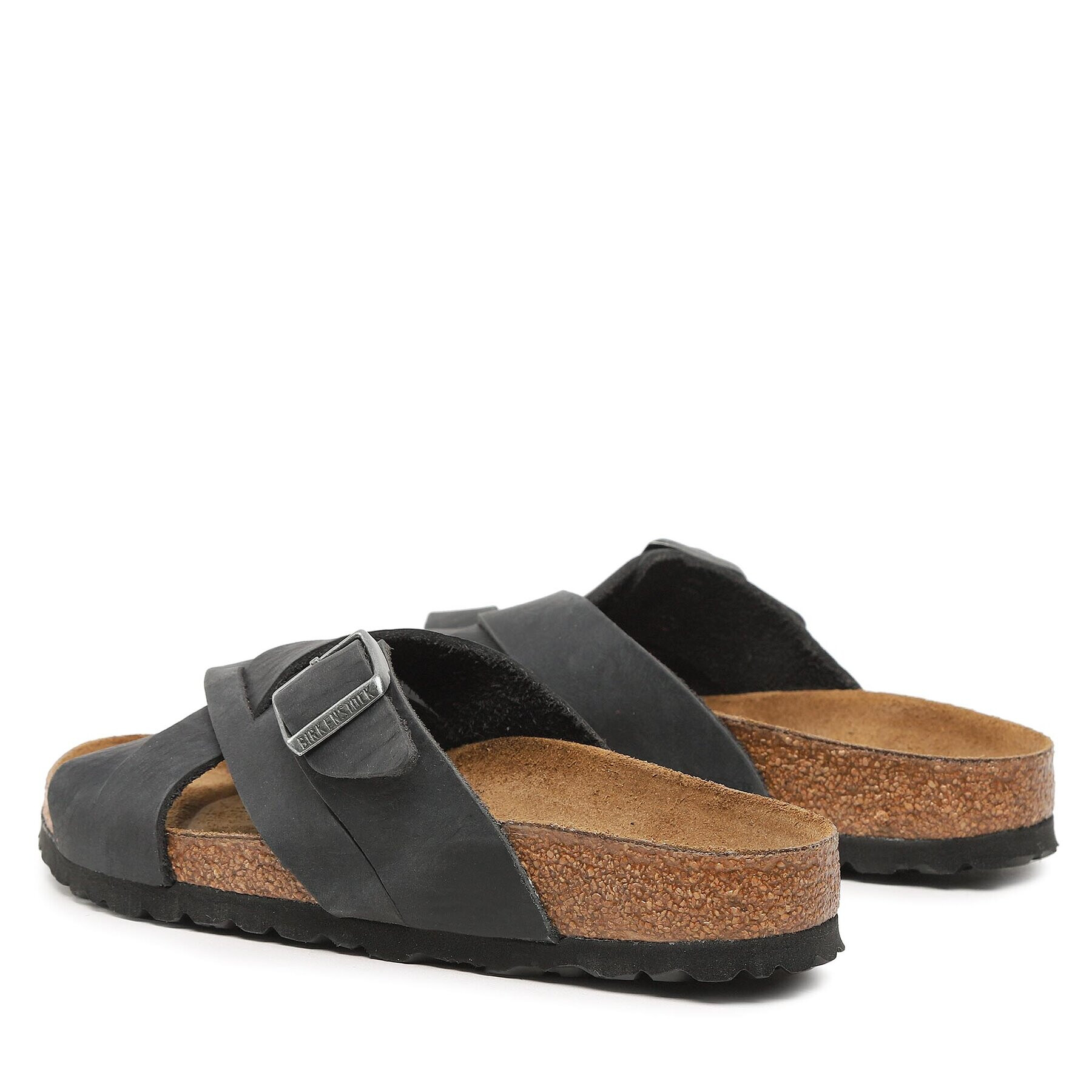 Birkenstock Natikači Lugano 1017466 Črna - Pepit.si