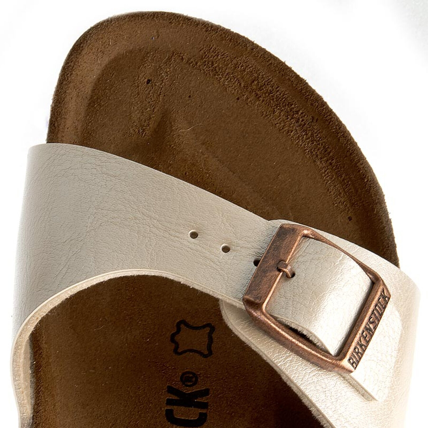 Birkenstock Natikači Madrid 0940153 Bež - Pepit.si