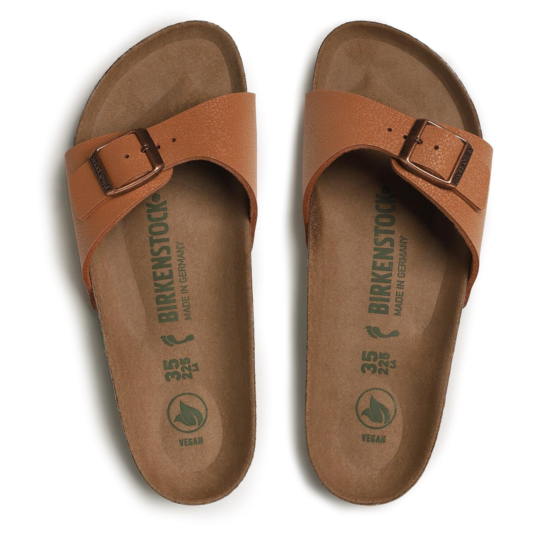 Birkenstock Natikači Madrid 1025050 Rjava - Pepit.si