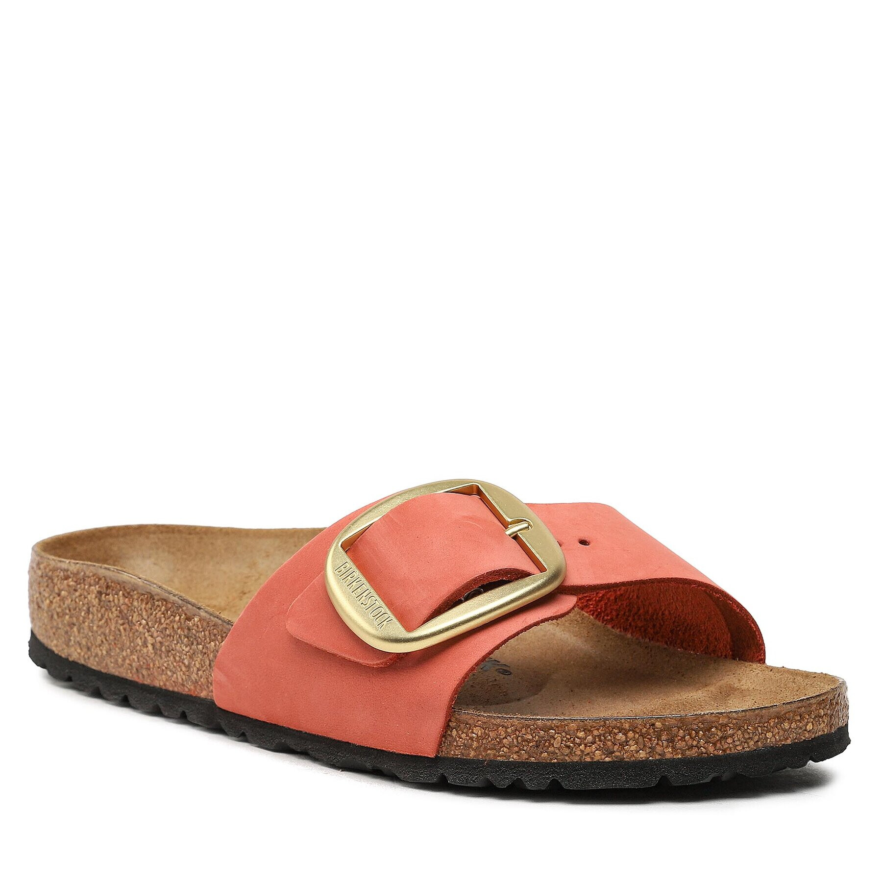 Birkenstock Natikači Madrid 1025407 Rdeča - Pepit.si