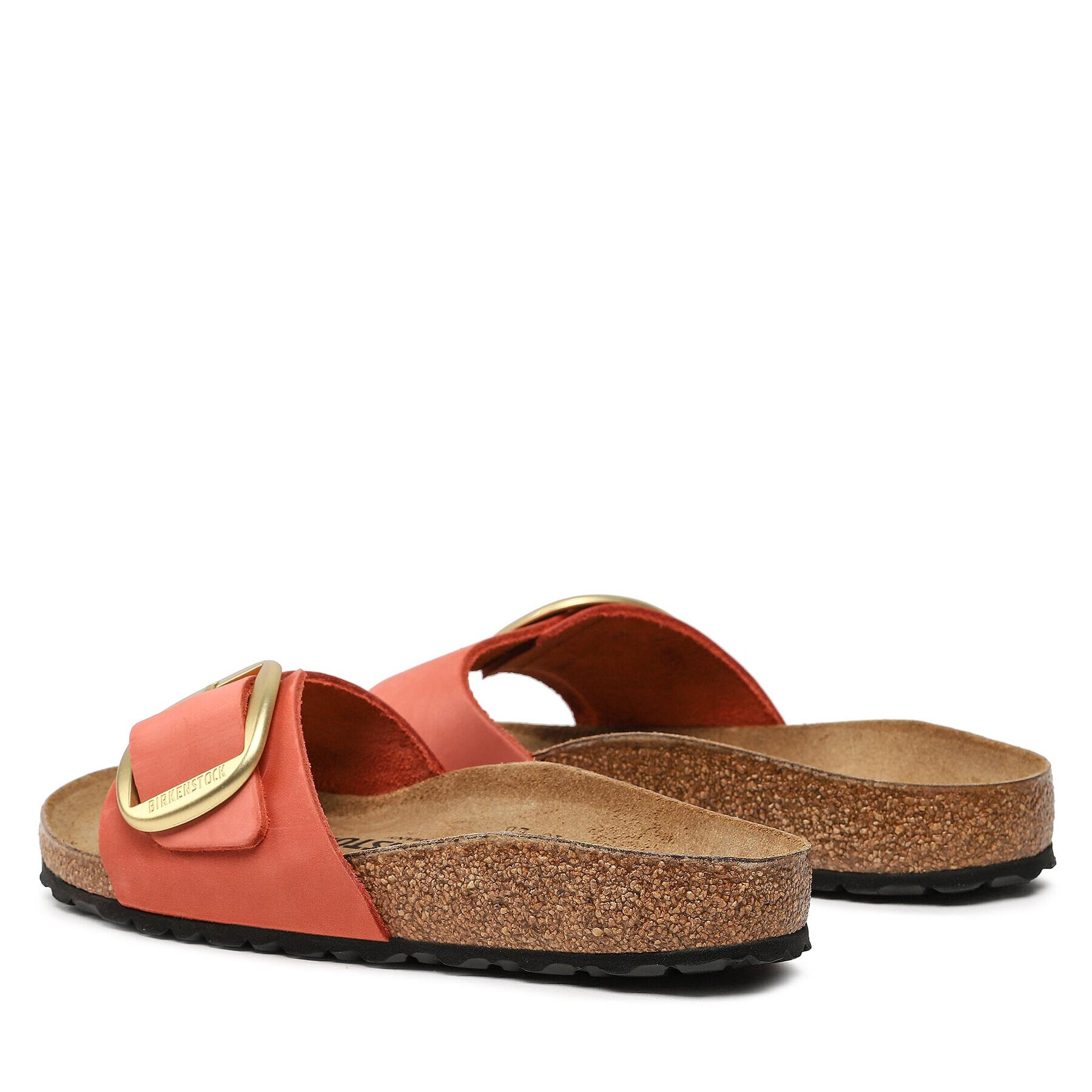 Birkenstock Natikači Madrid 1025407 Rdeča - Pepit.si