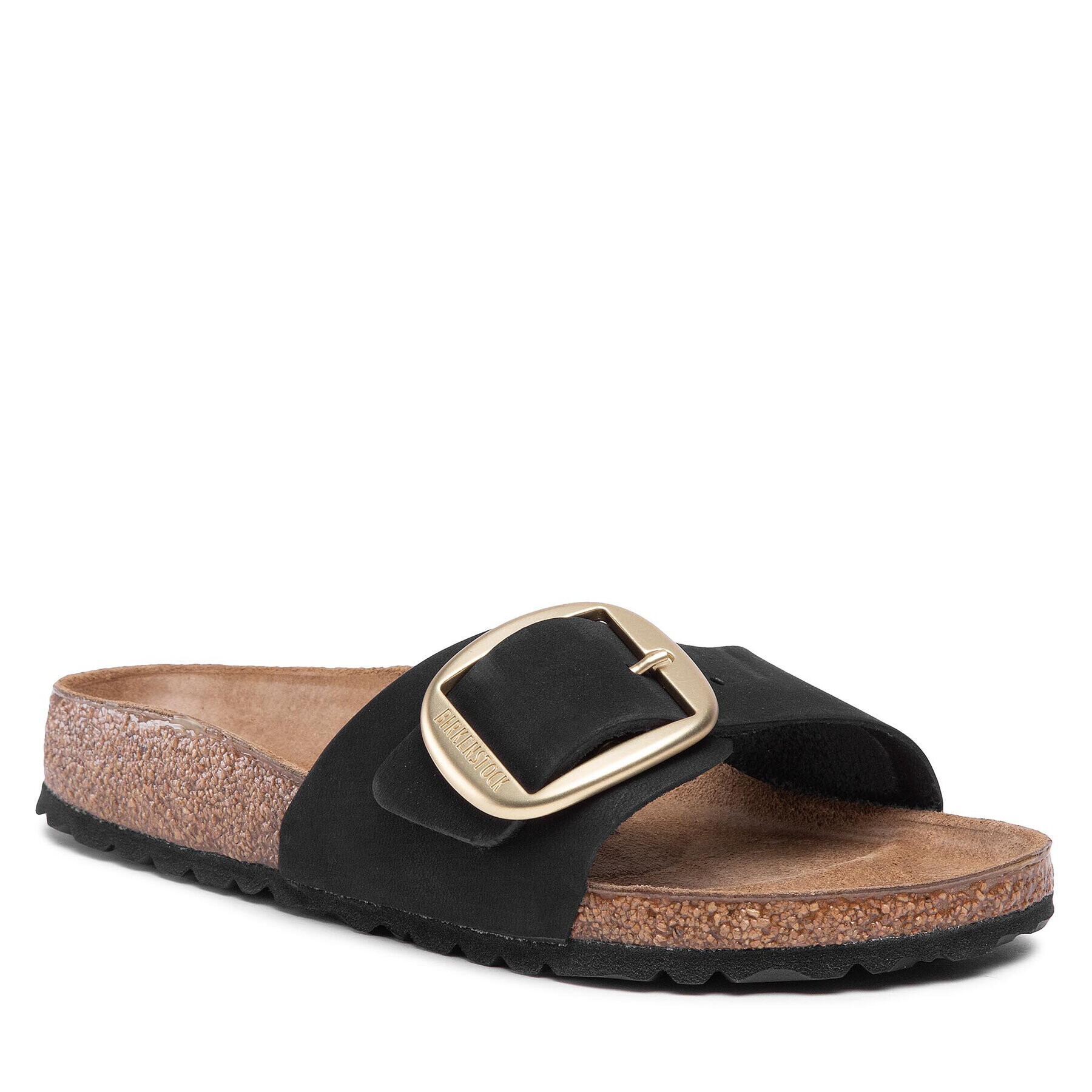 Birkenstock Natikači Madrid Big Buckle 1023373 Črna - Pepit.si