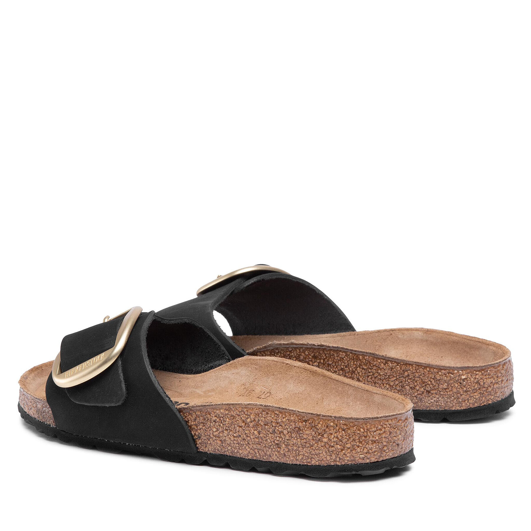 Birkenstock Natikači Madrid Big Buckle 1023373 Črna - Pepit.si