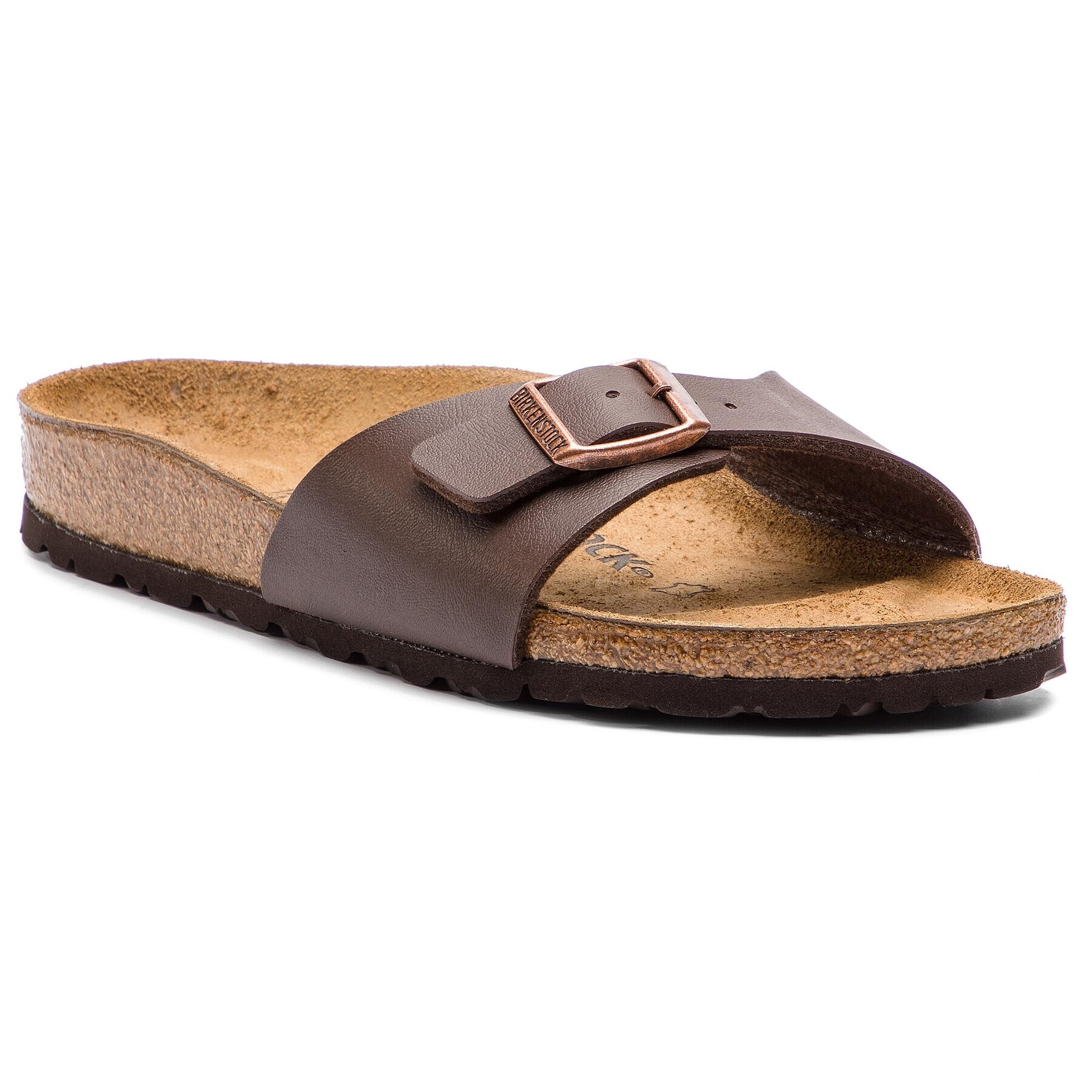 Birkenstock Natikači Madrid Bs 0040393 Rjava - Pepit.si