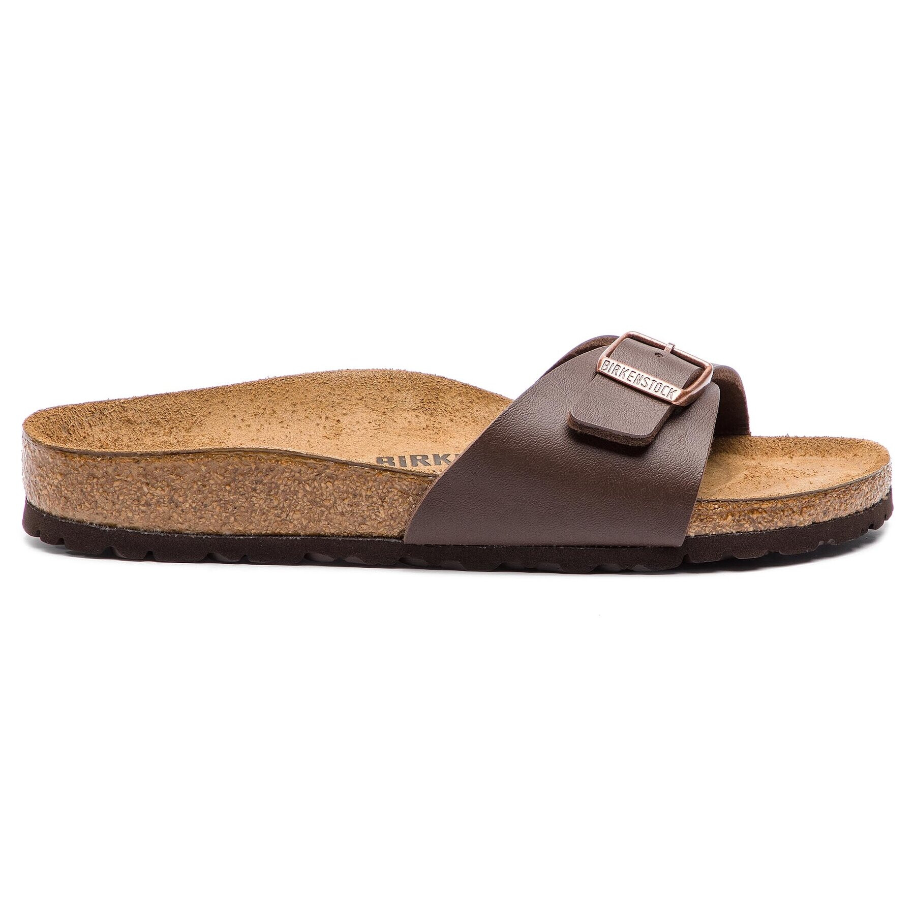 Birkenstock Natikači Madrid Bs 0040393 Rjava - Pepit.si