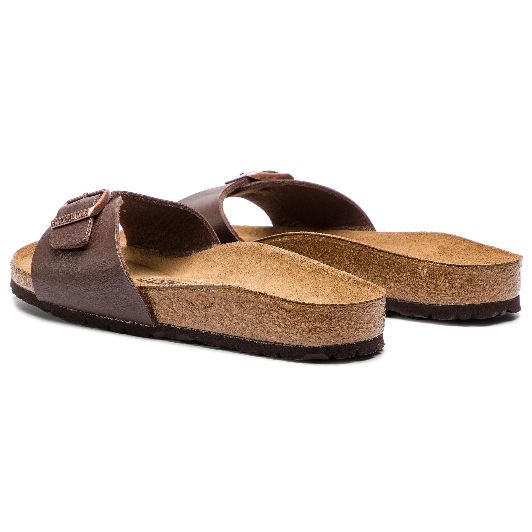 Birkenstock Natikači Madrid Bs 0040393 Rjava - Pepit.si