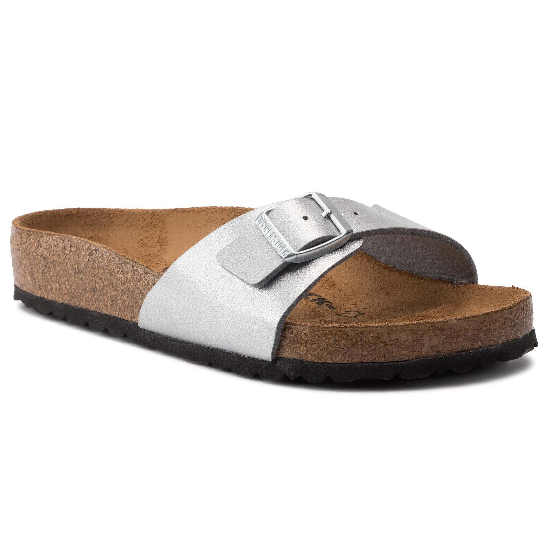 Birkenstock Natikači Madrid Bs 0040411 Srebrna - Pepit.si