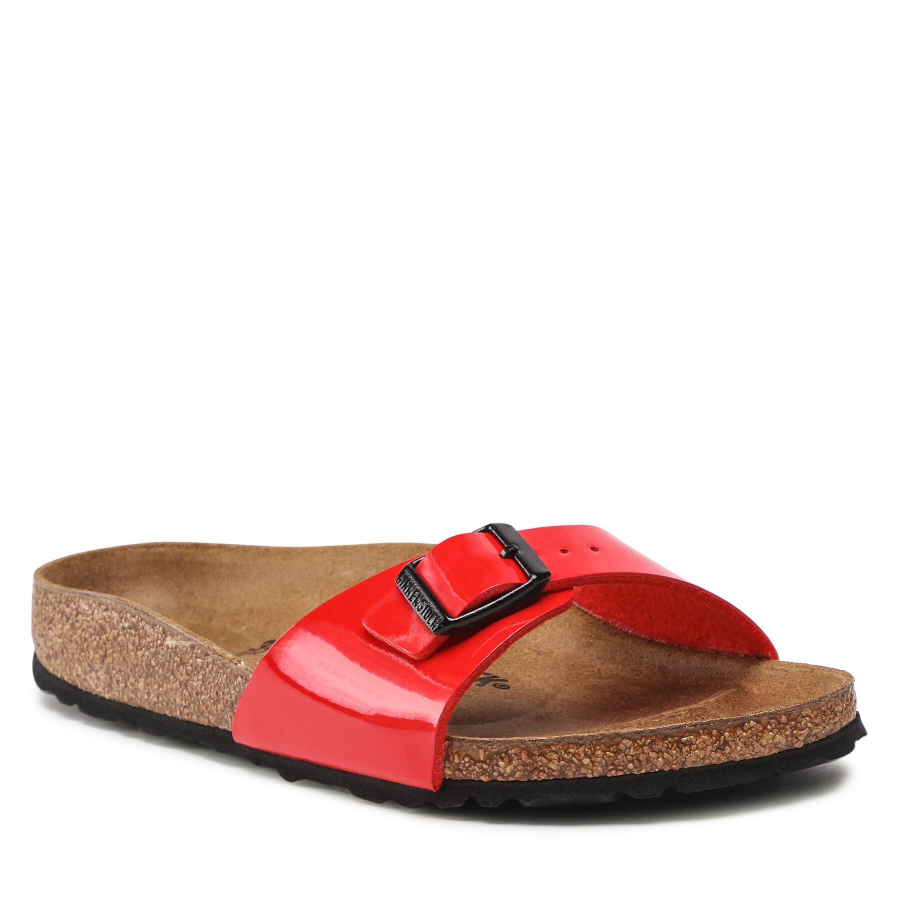 Birkenstock Natikači Madrid Bs 1019460 Rdeča - Pepit.si