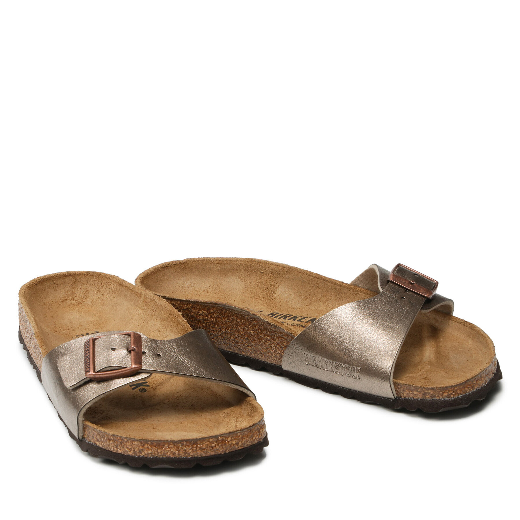 Birkenstock Natikači Madrid Bs 1020632 Zlata - Pepit.si