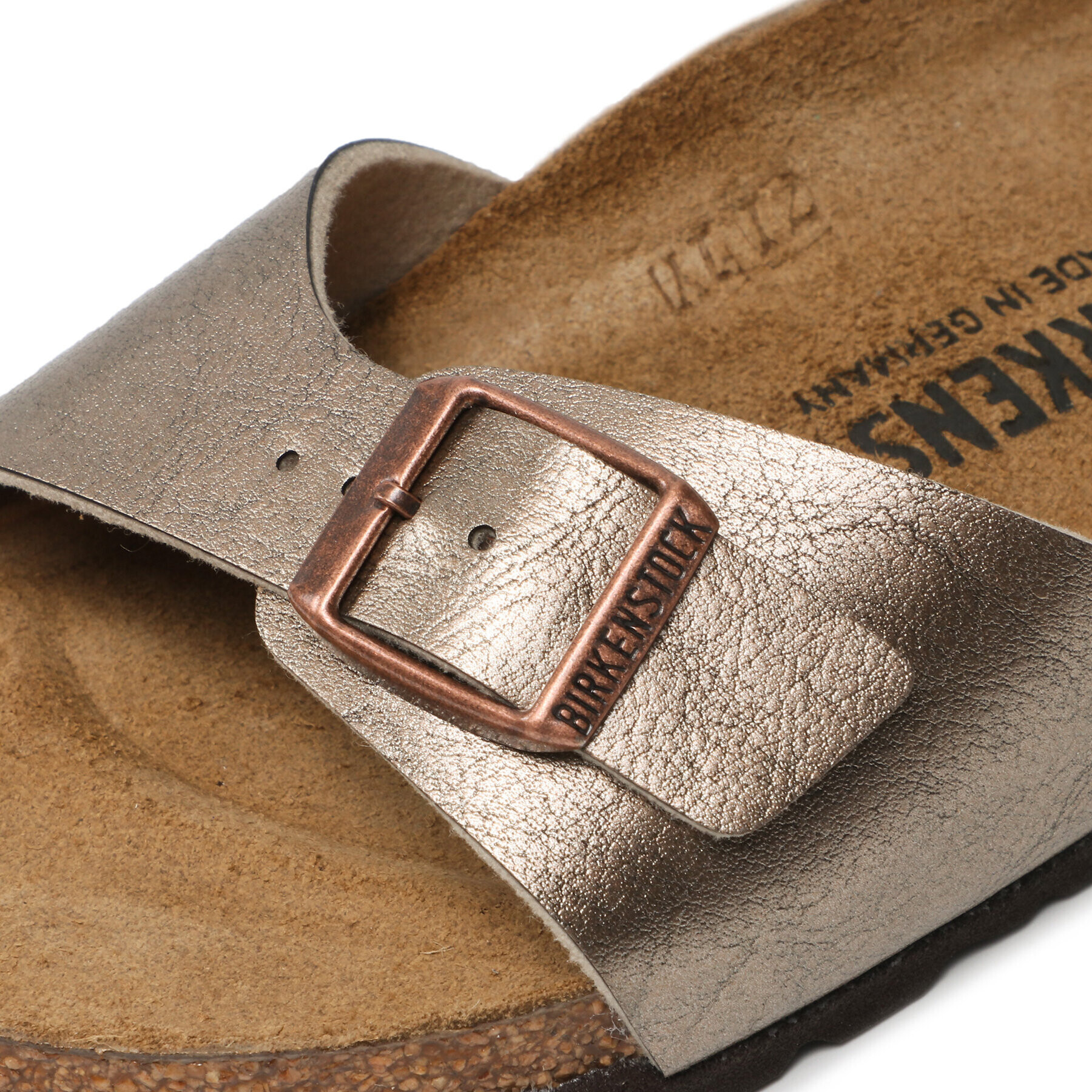 Birkenstock Natikači Madrid Bs 1020632 Zlata - Pepit.si