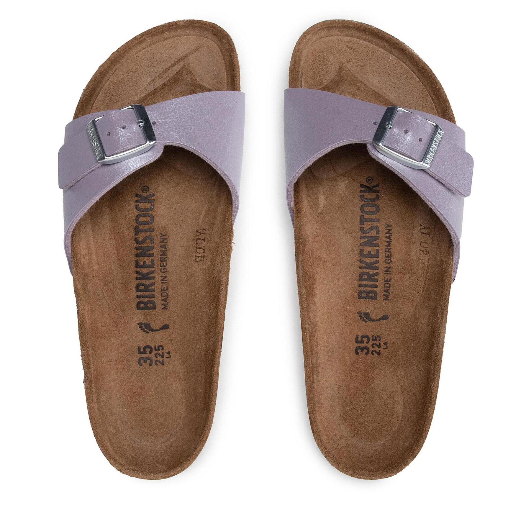 Birkenstock Natikači Madrid Bs 1020678 Vijolična - Pepit.si