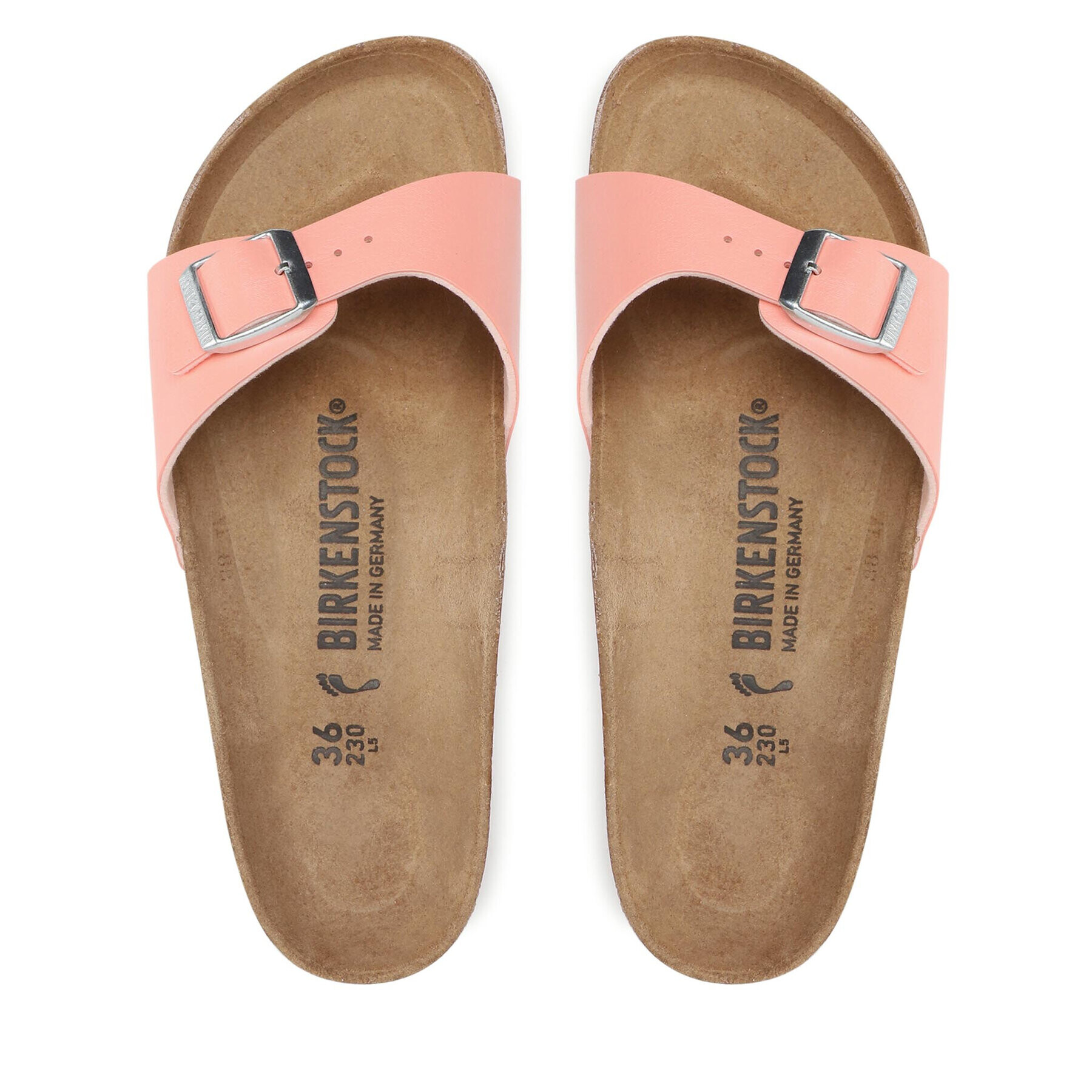 Birkenstock Natikači Madrid Bs 1021510 Roza - Pepit.si