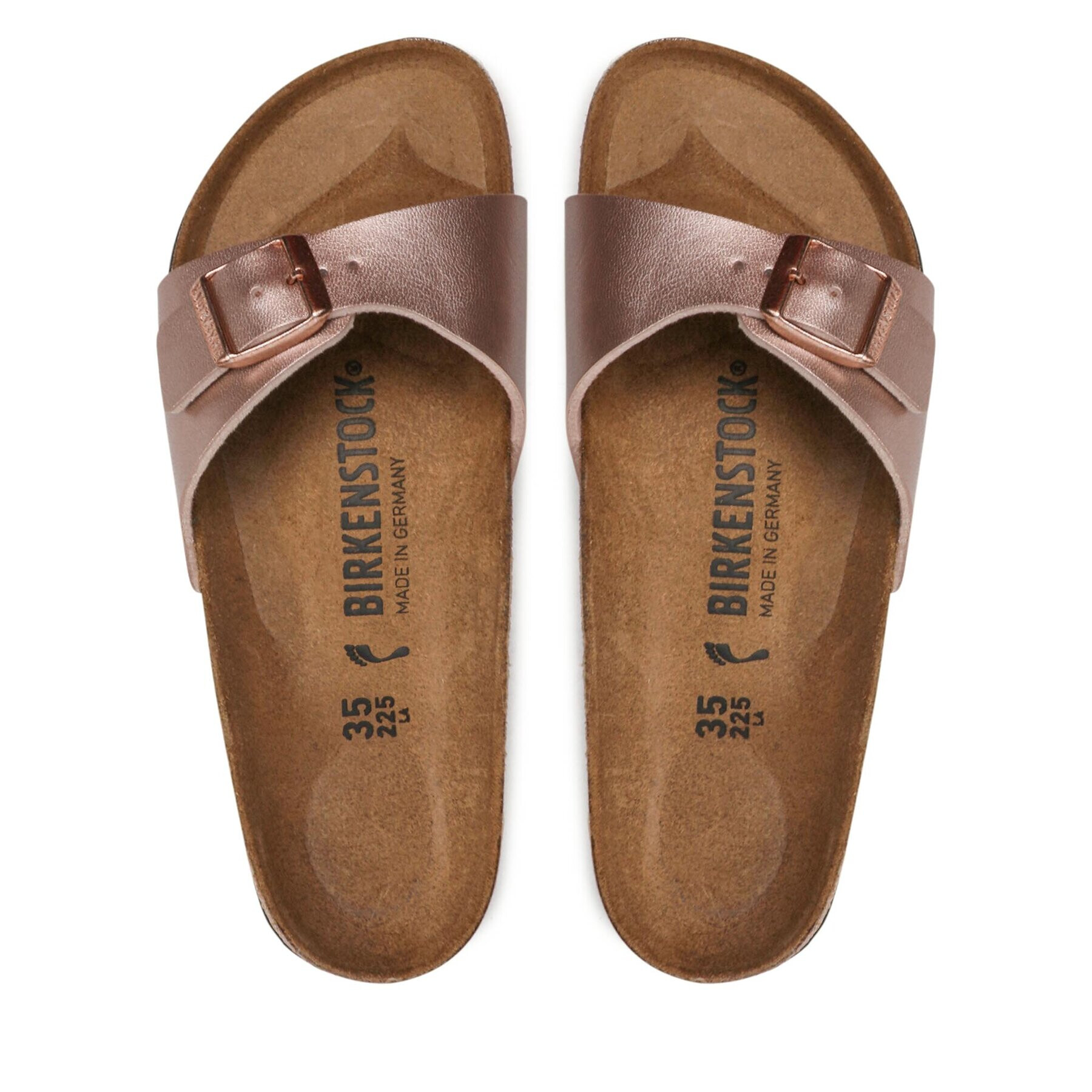 Birkenstock Natikači Madrid Bs 1023927 Roza - Pepit.si