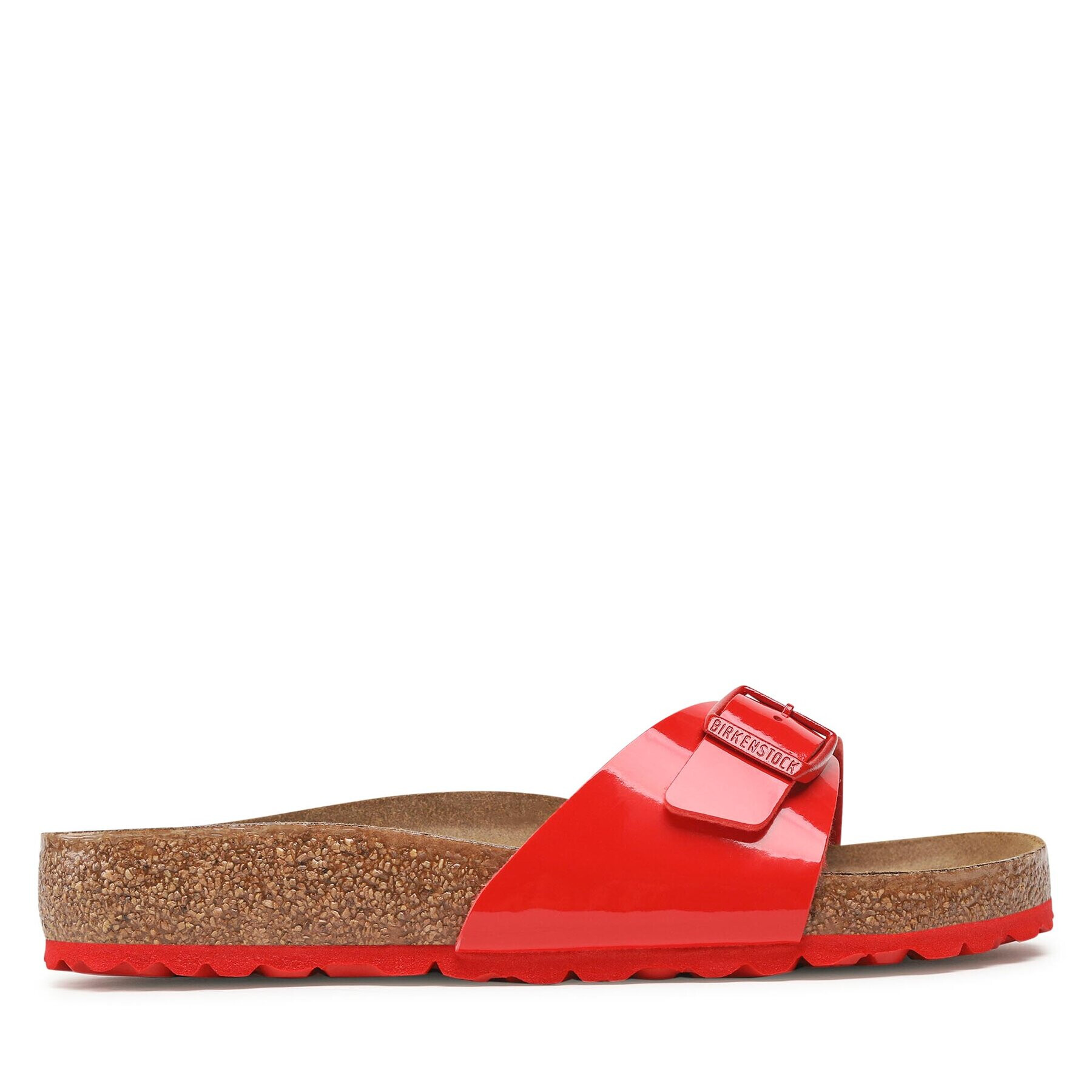 Birkenstock Natikači Madrid Bs 1024060 Rdeča - Pepit.si