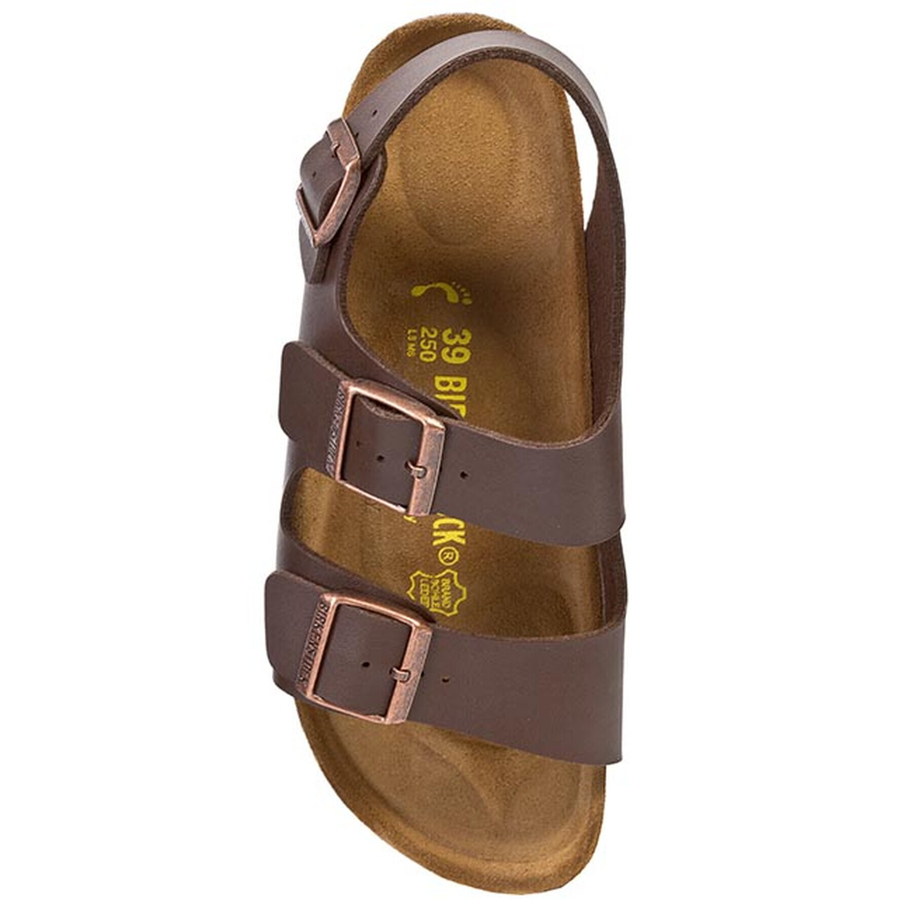 Birkenstock Natikači Milano 034703 Rjava - Pepit.si