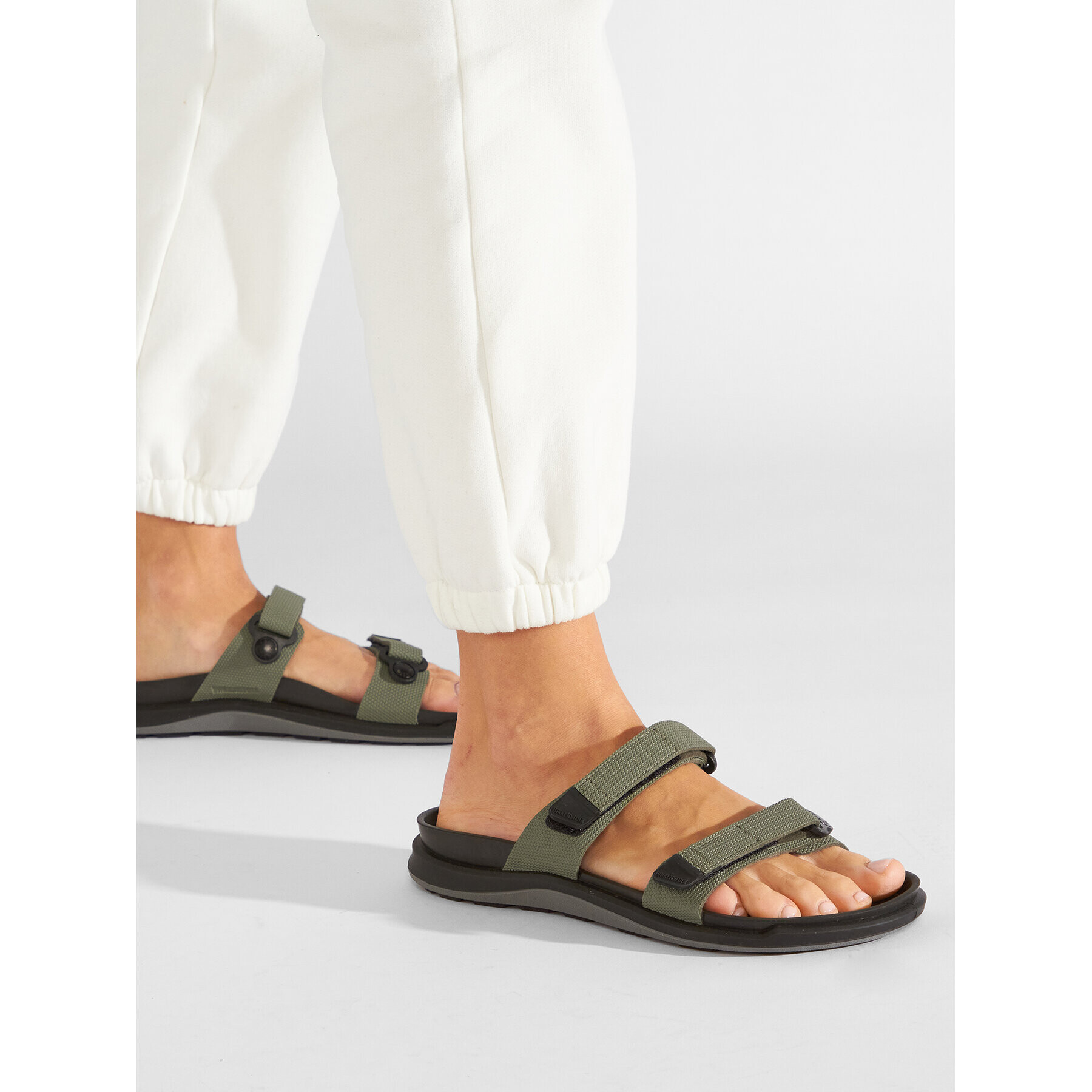 Birkenstock Natikači Sahara 1022648 Khaki - Pepit.si