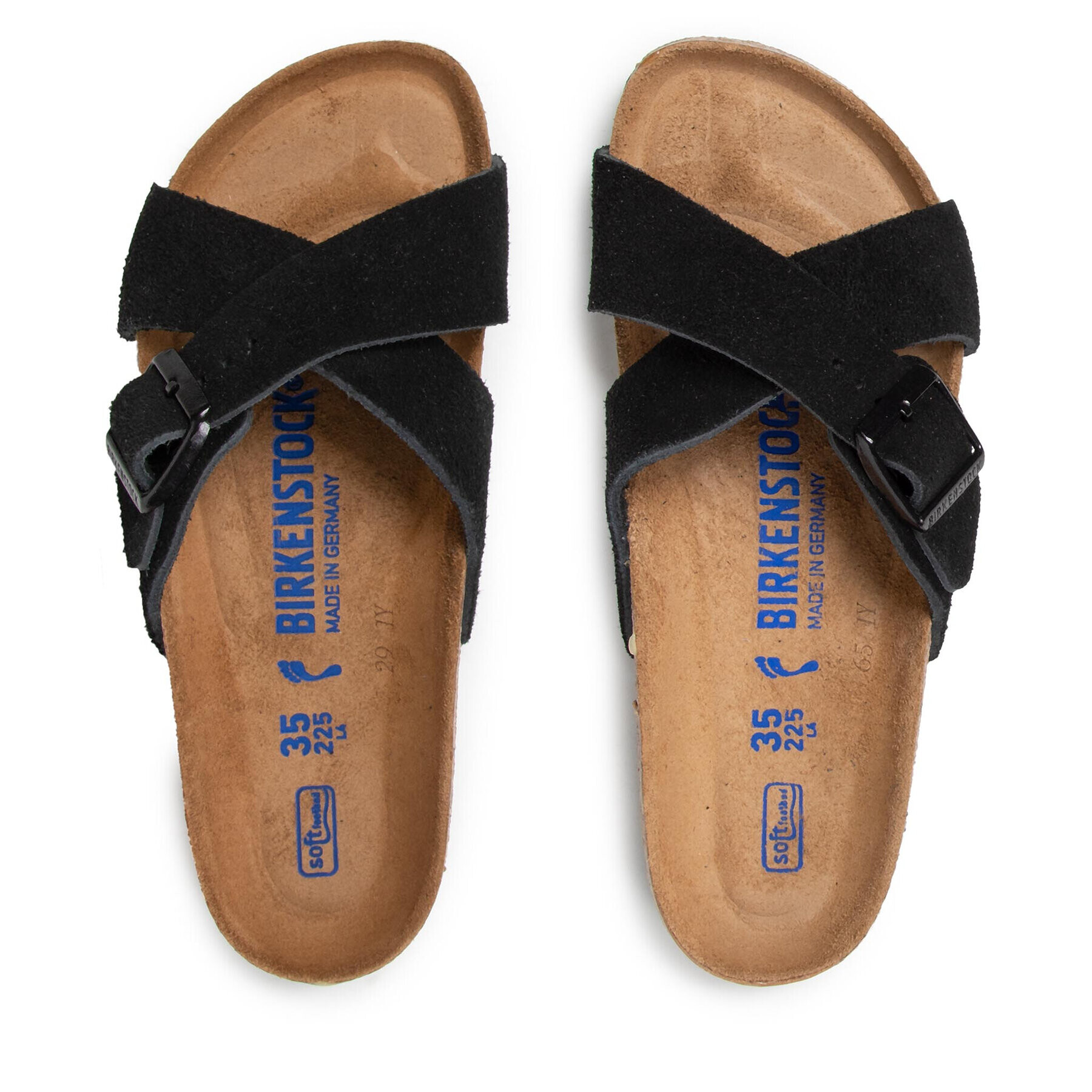 Birkenstock Natikači Siena 1022222 Črna - Pepit.si