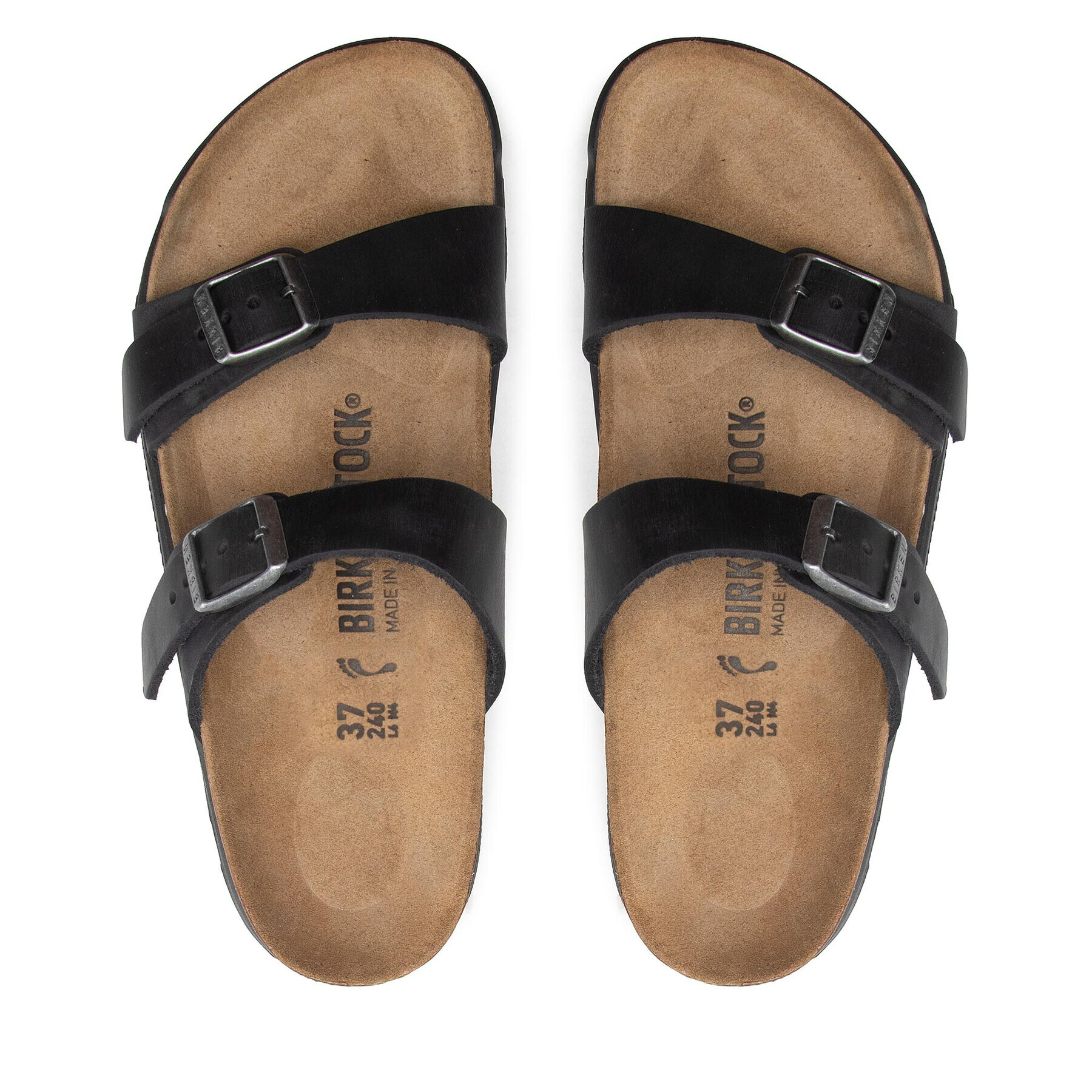 Birkenstock Natikači Sierra Ct 1018704 Črna - Pepit.si