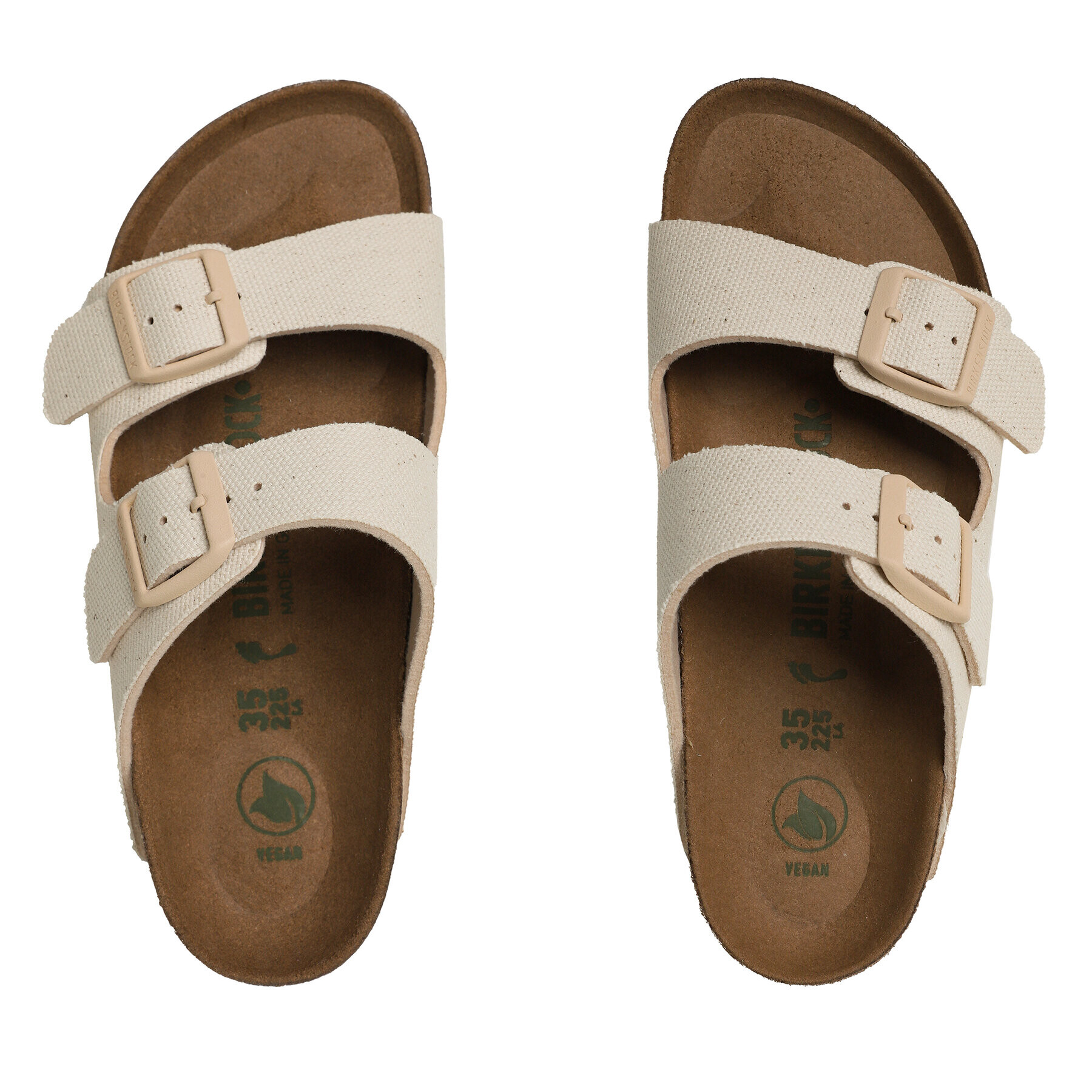 Birkenstock Sandali Arizona 1022679 Bež - Pepit.si